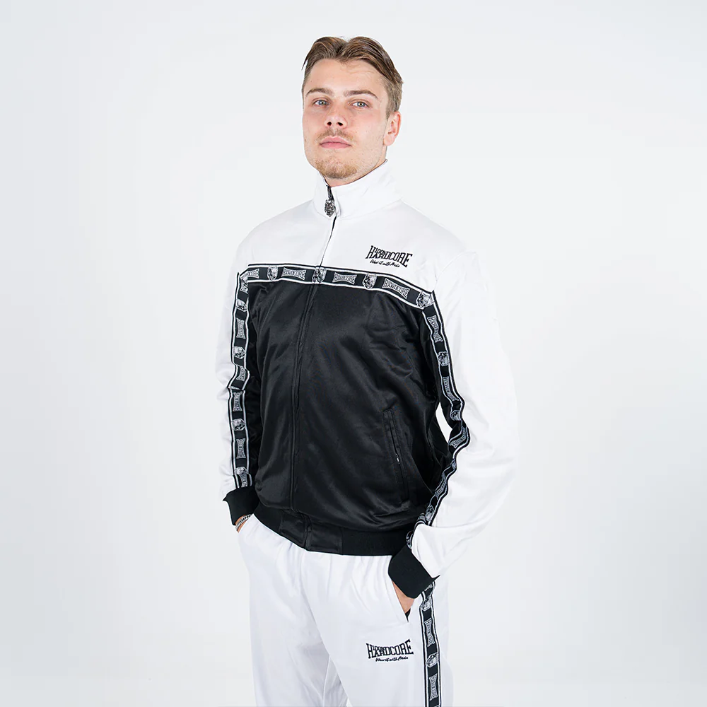 100% Hardcore Training jacket Essential White - Image 3