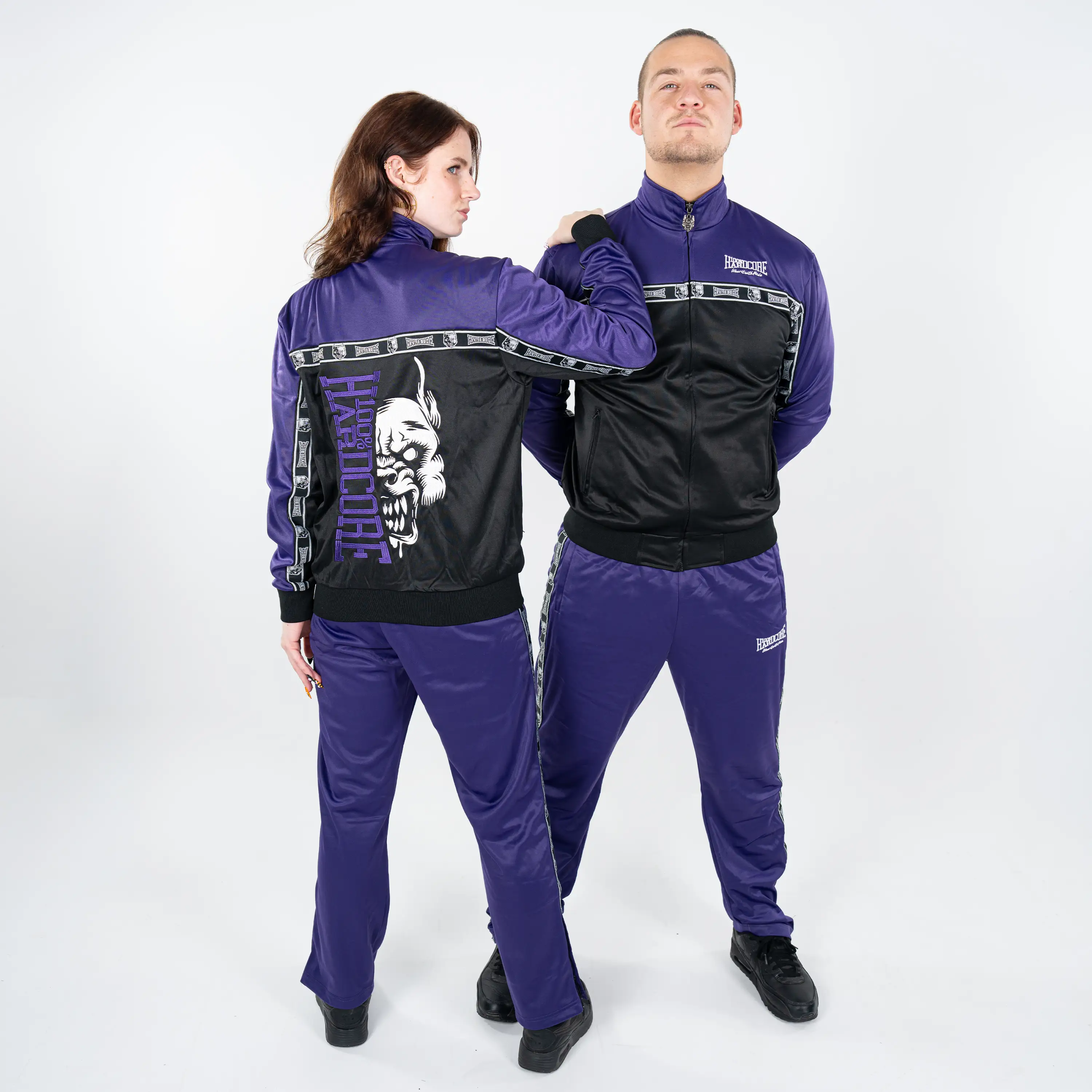100% Hardcore Training Pants Essential Purple - Image 4
