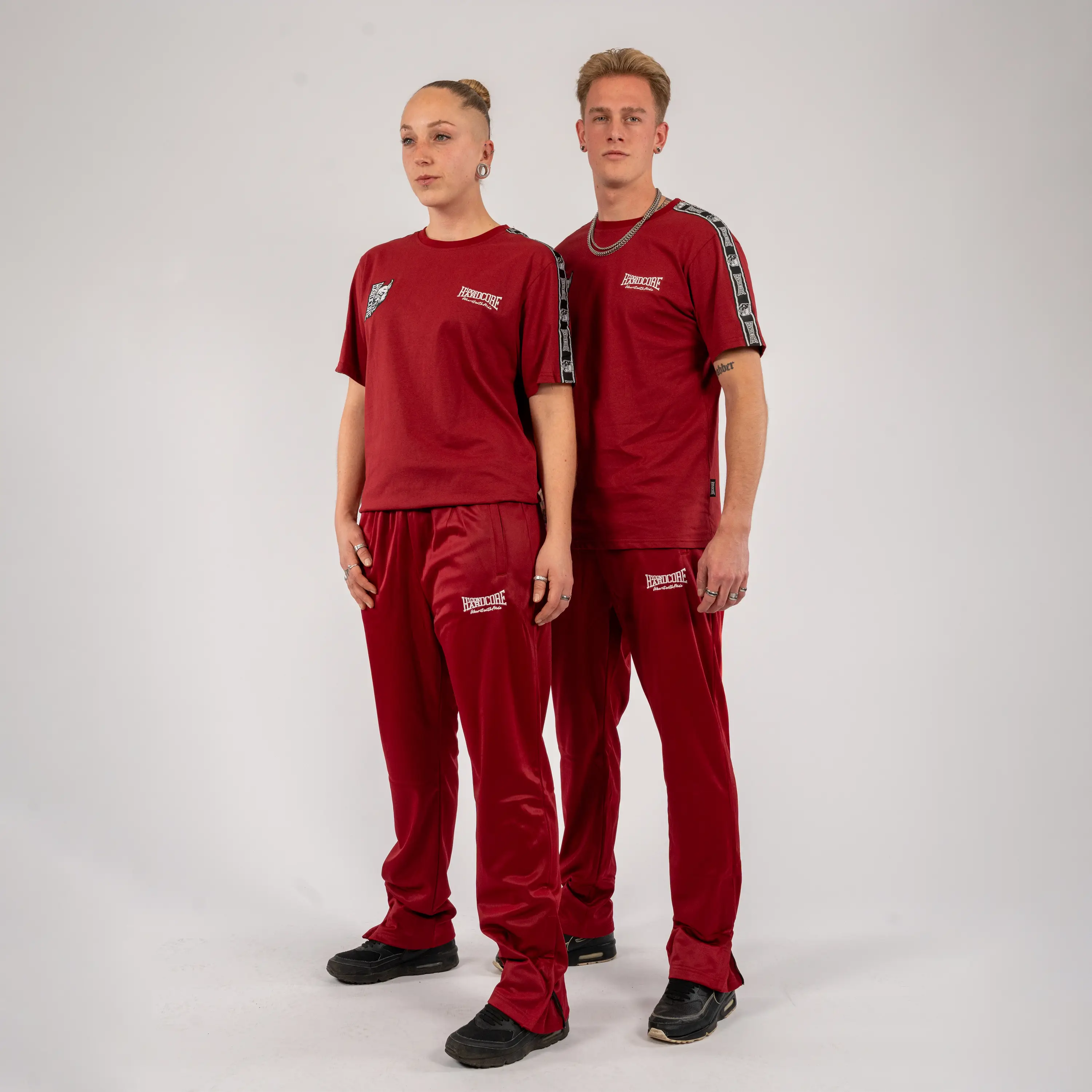 100% Hardcore Training Pants Red - Image 2