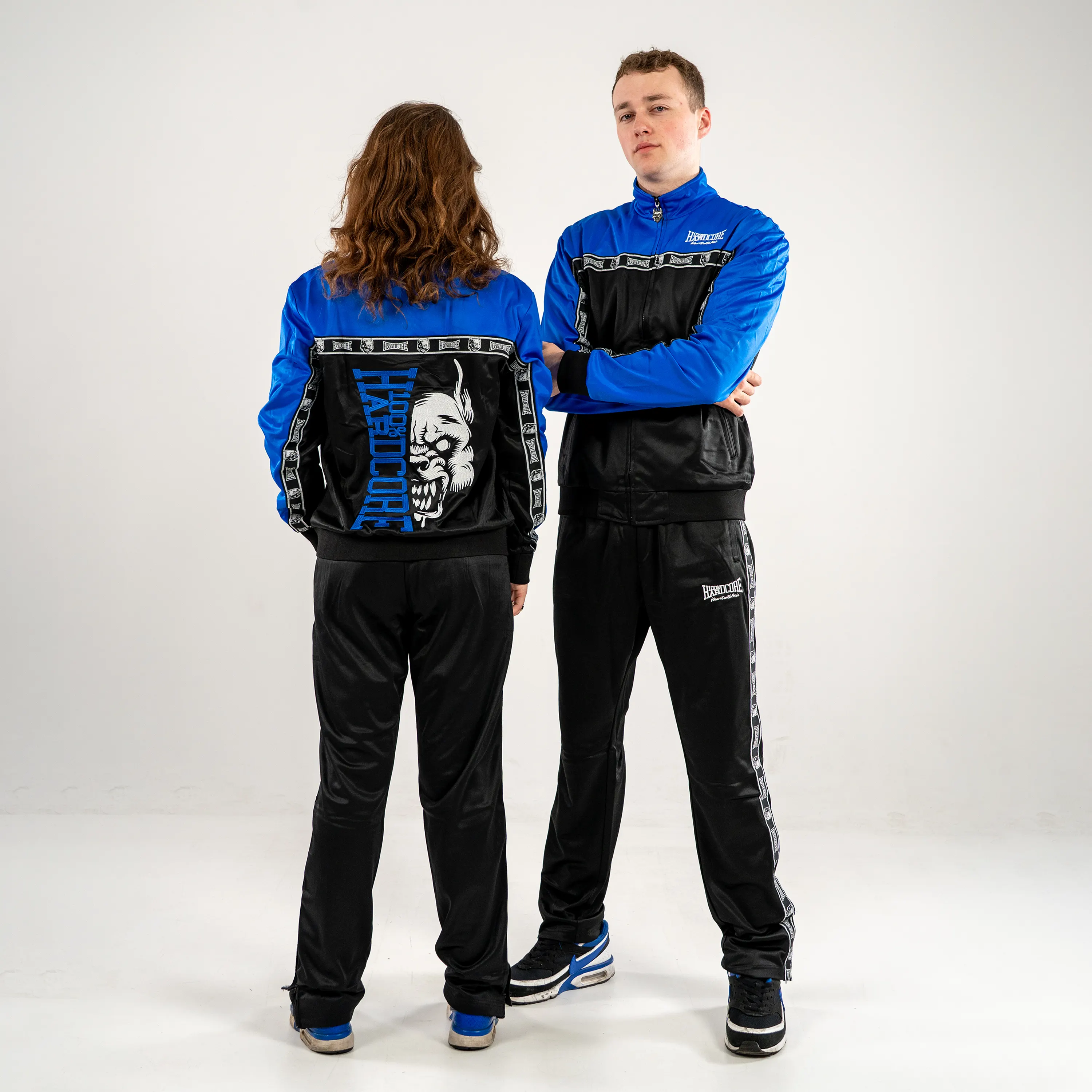 100% Hardcore Trainingsuit Essential Cobalt Blue/Black - Image 3