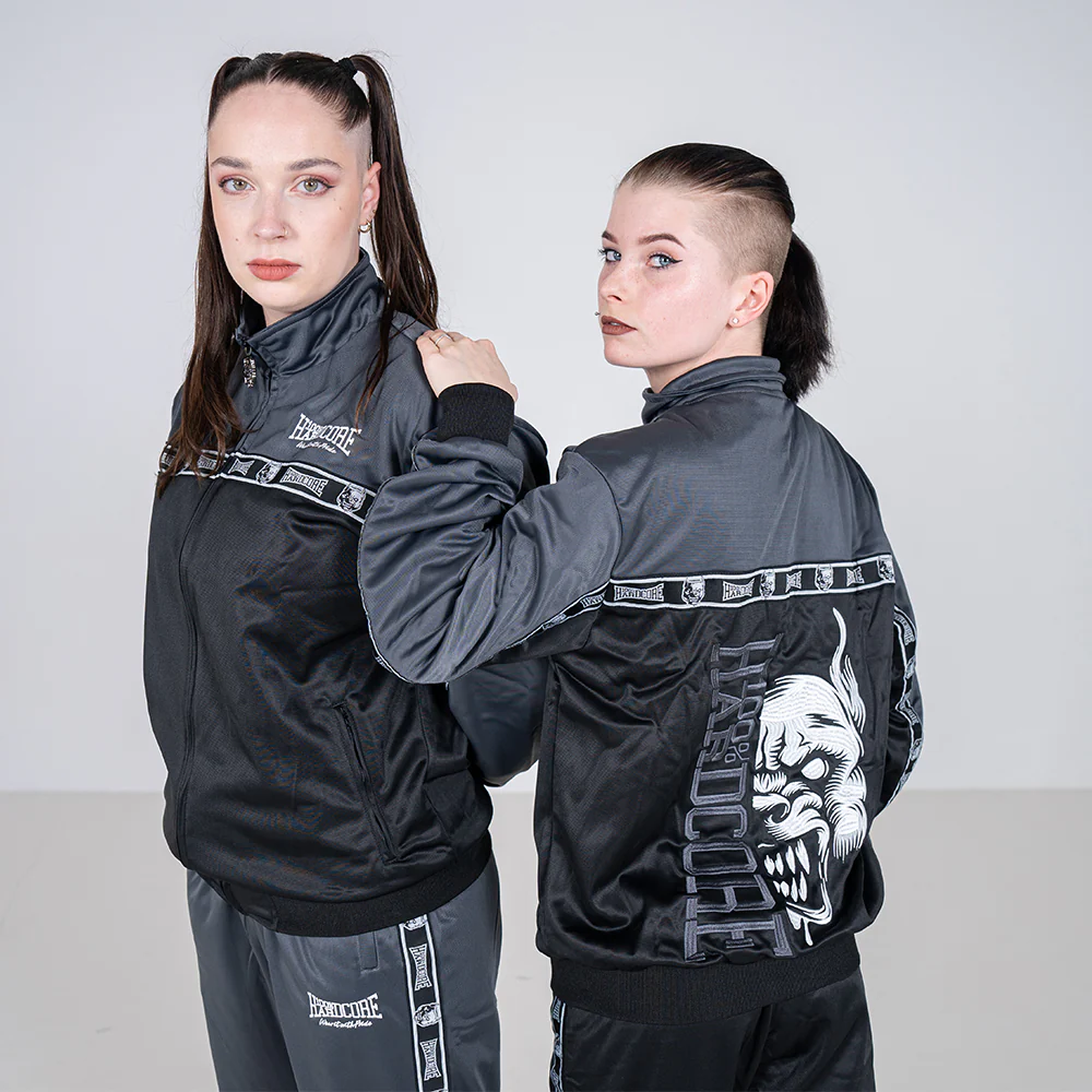 100% Hardcore Trainingsuit Essential Grey - Image 4