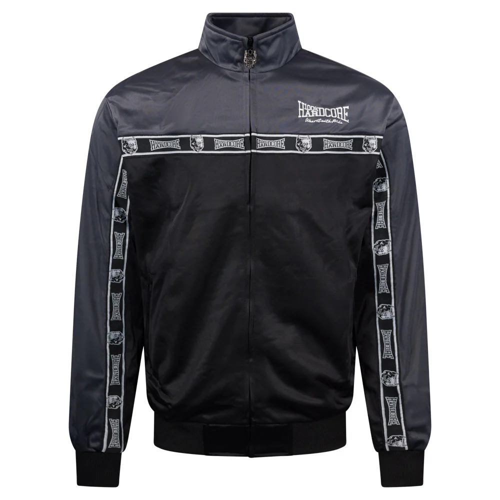 100% Hardcore Trainingsuit Essential Grey/Black - Image 8