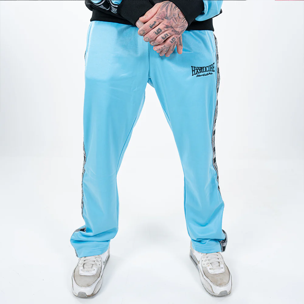 100% Hardcore Trainingsuit Essential Light Blue - Image 5