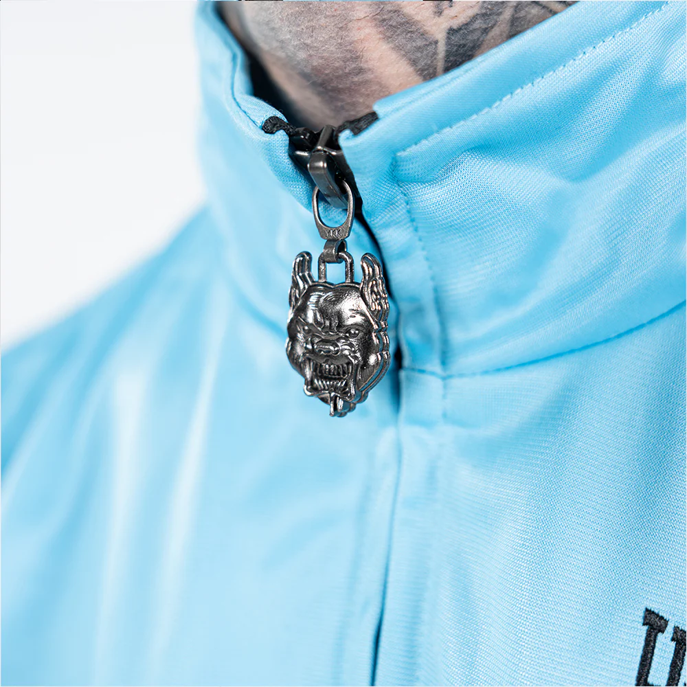 100% Hardcore Trainingsuit Essential Light Blue/Black - Image 7