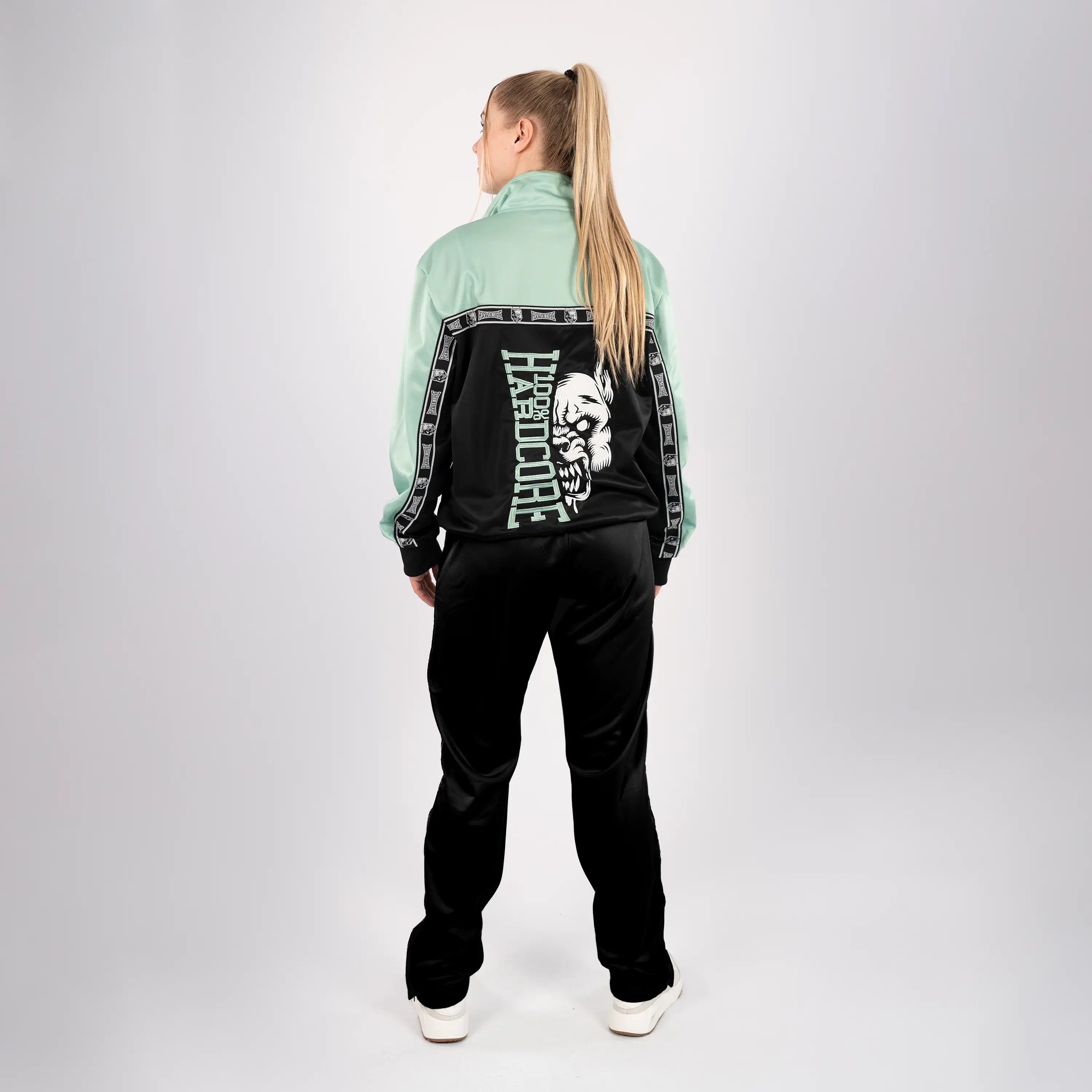 100% Hardcore Trainingsuit Essential Mint/Black - Image 3