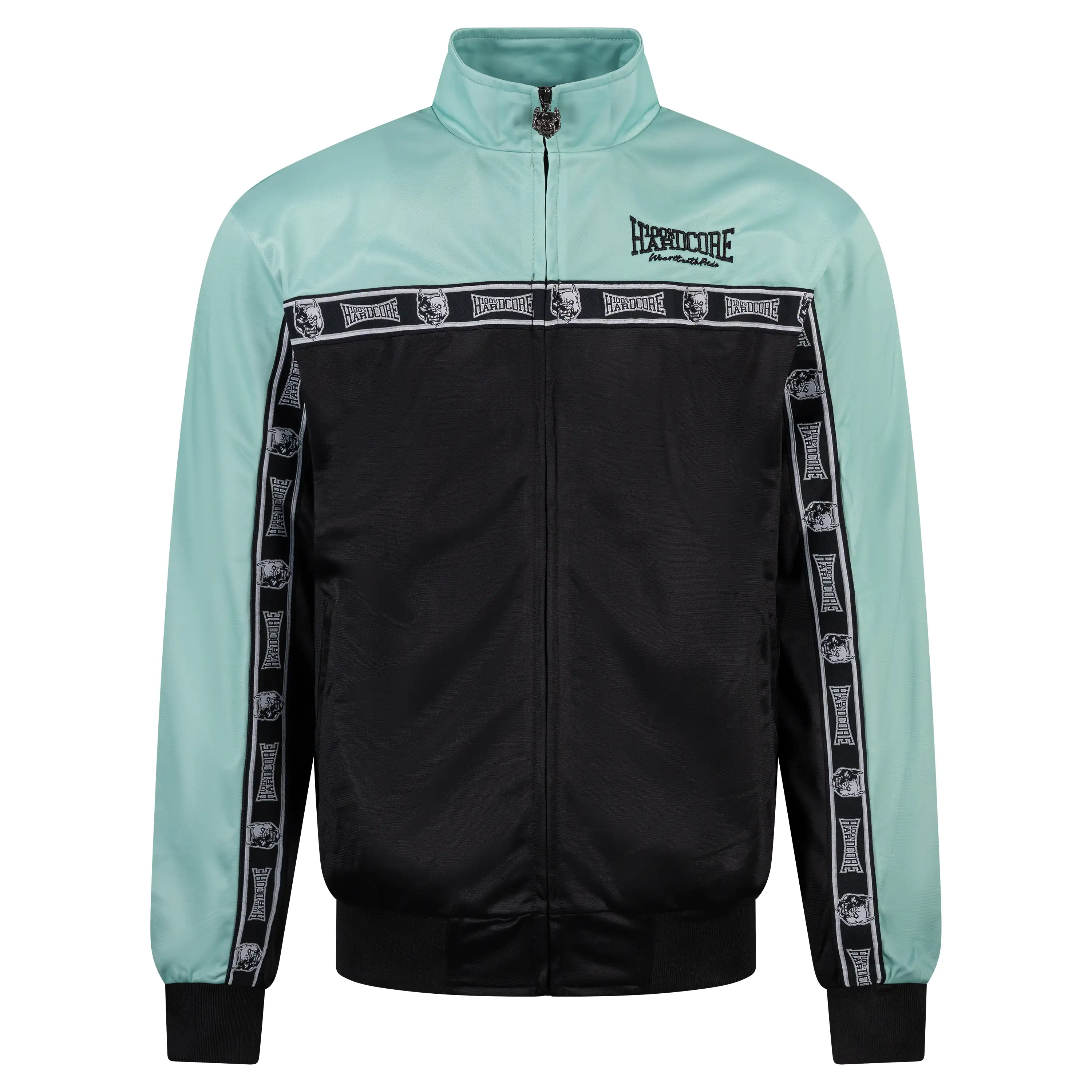 100% Hardcore Training Jacket Essential Mint - Image 7