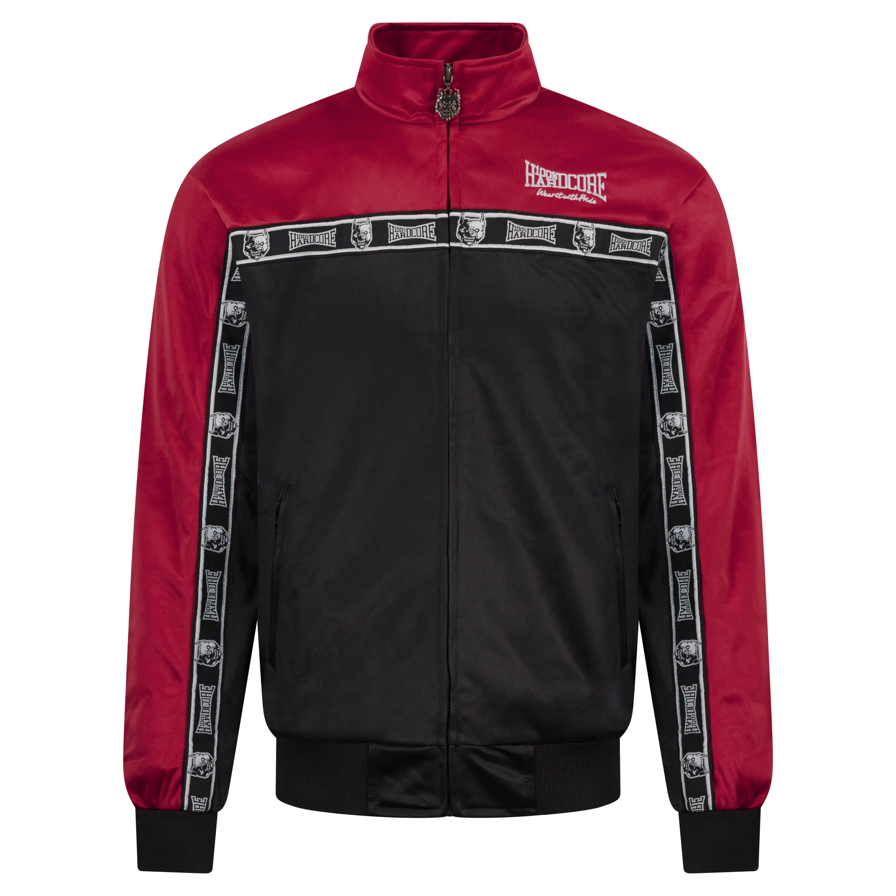 100% Hardcore Training jacket Essential Red - Image 5
