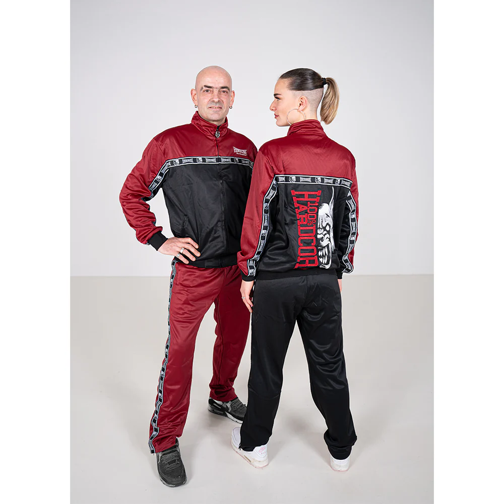 100% Hardcore Trainingsuit Essential Red/Black - Image 4
