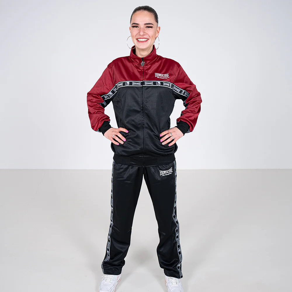 100% Hardcore Trainingsuit Essential Red/Black - Image 6