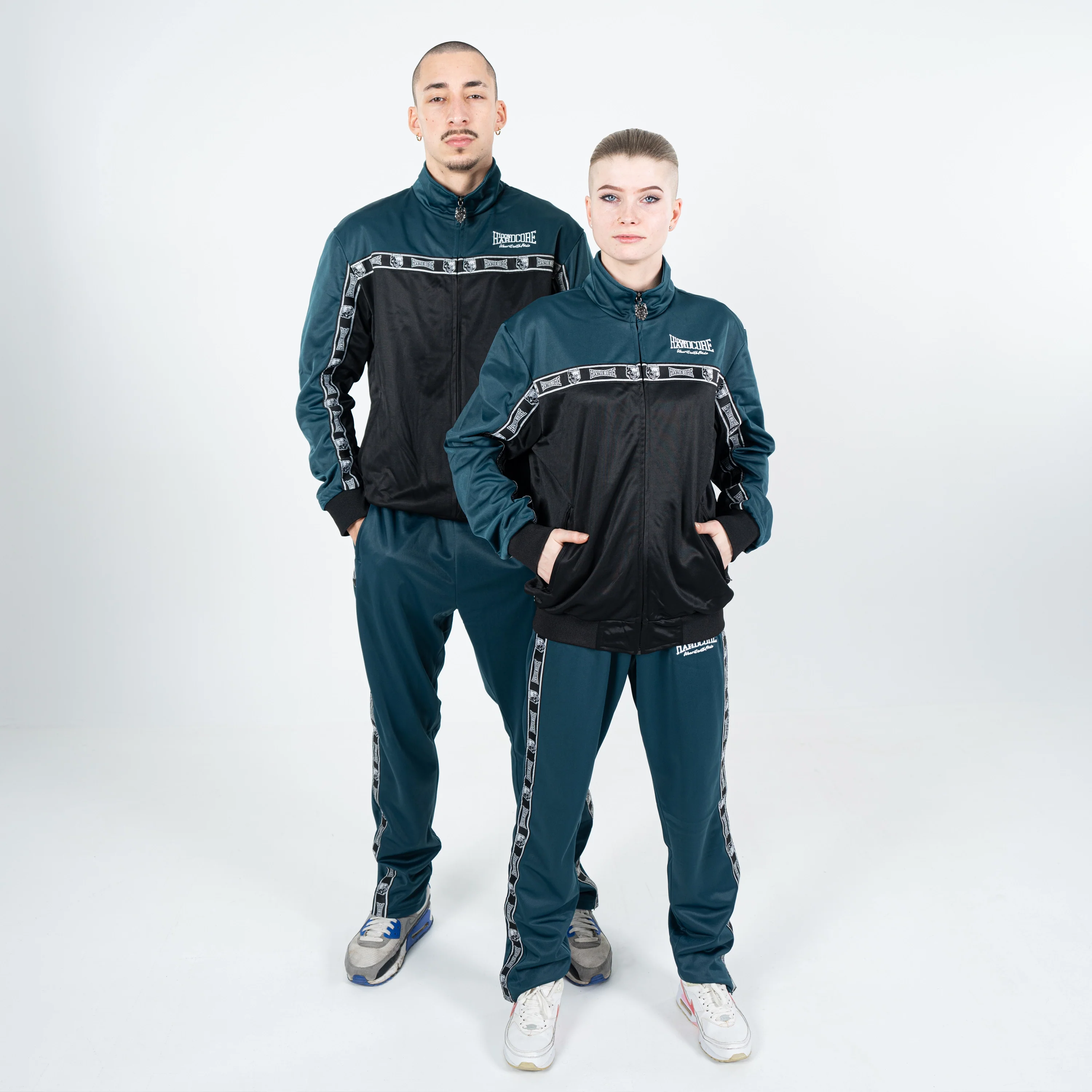 100% Hardcore Trainingsuit Essential Teal - Image 2