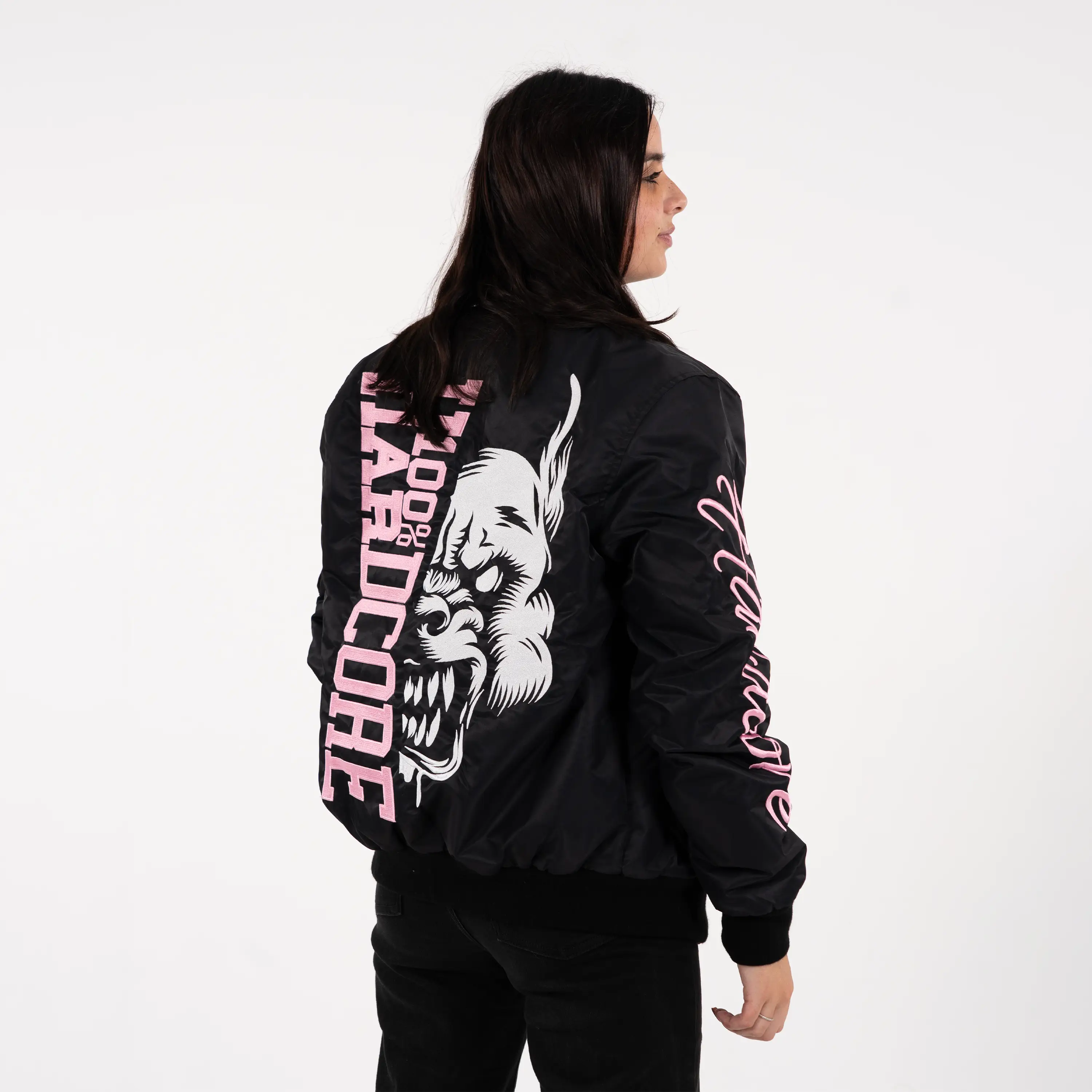 100% Hardcore Woman Bomberjacket Branded Rage - Image 4