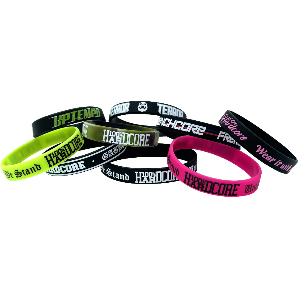 100% Hardcore Wristband Gabber 4 Life - Image 3