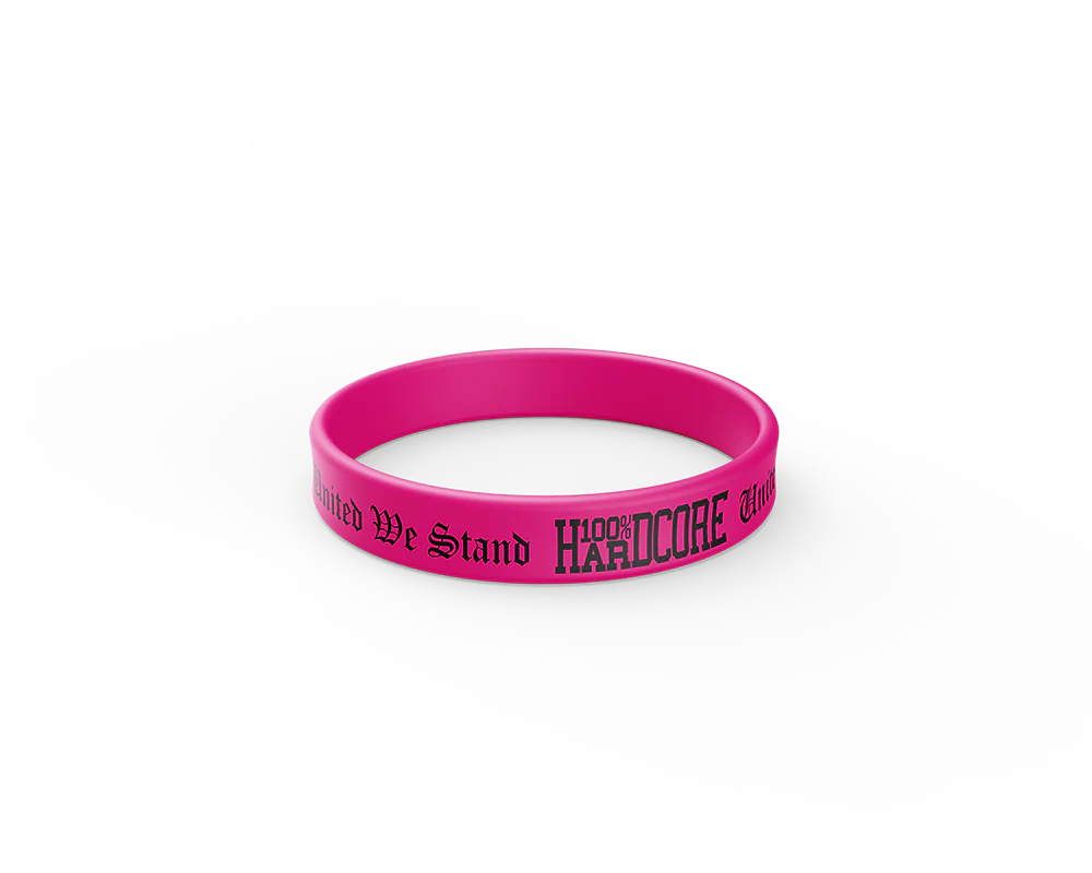 100% Hardcore Wristbands United We Stand - 3 pack - Image 3