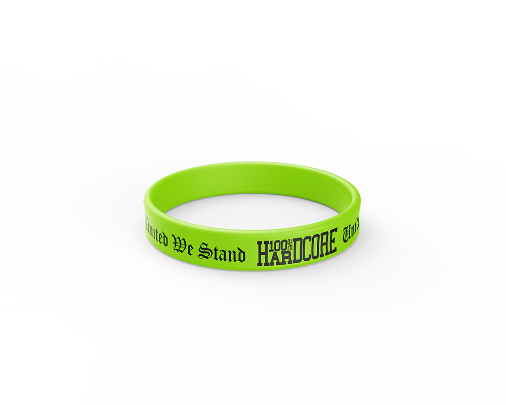 100% Hardcore Wristbands United We Stand - 3 pack - Image 4