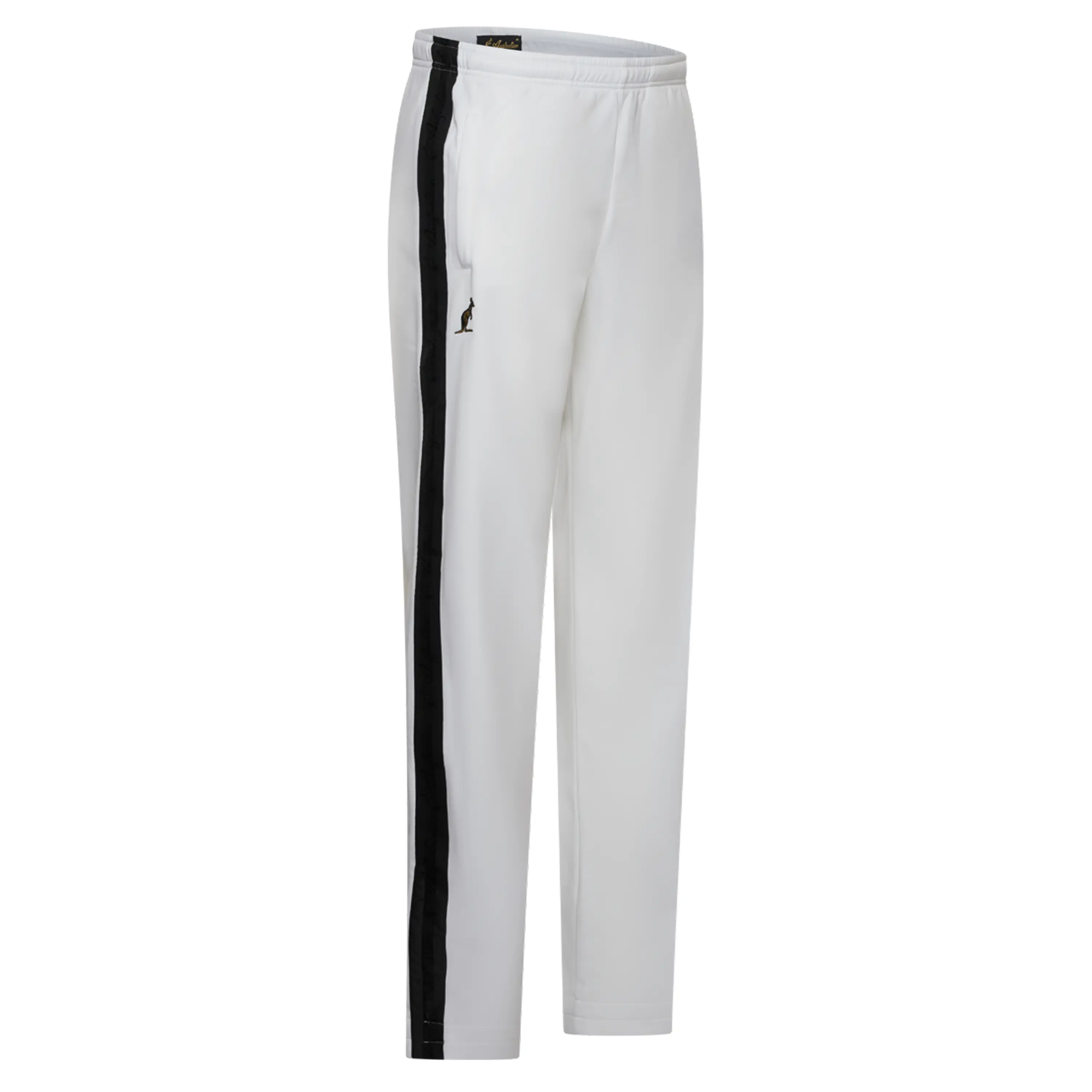 Australian Acetate Trainingsuit With Shadow Taping Black | White - Image 3