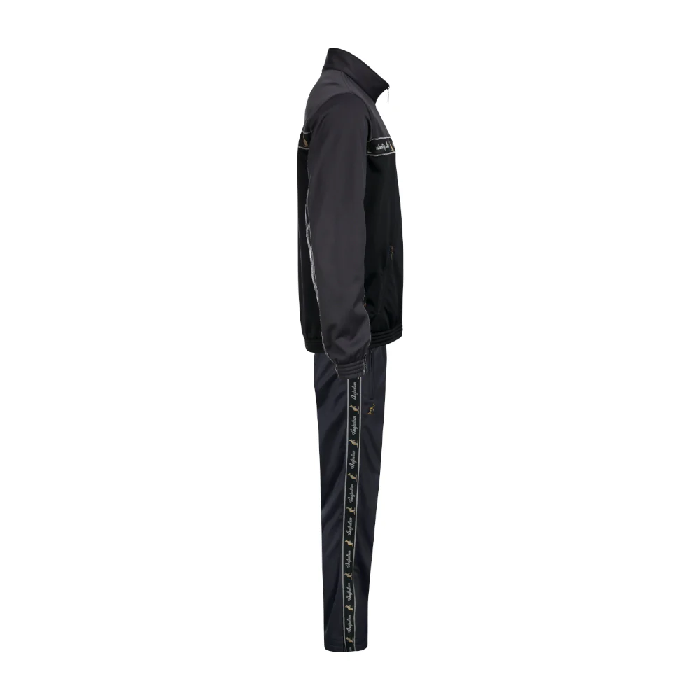 Australian Acetate Trainingsuit With Taping Antracite - Image 4