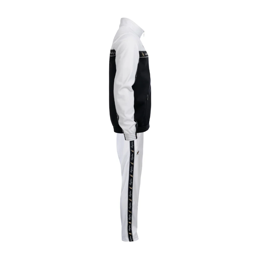 Australian Acetate Trainingsuit With Taping White - Image 4