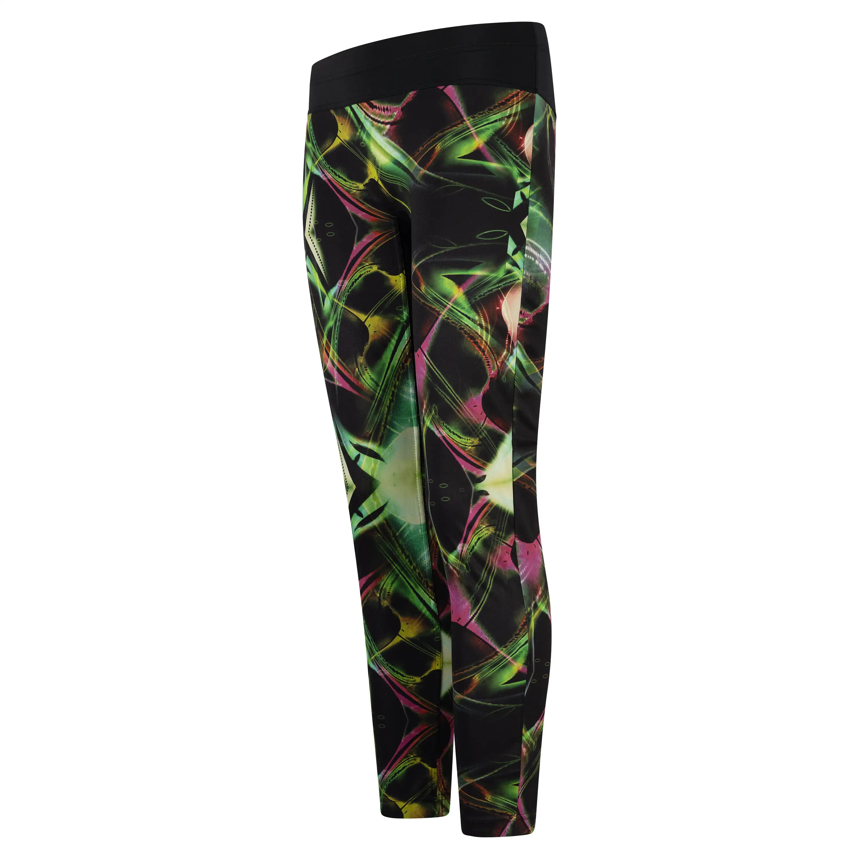 Australian Black Legging Neon Electric