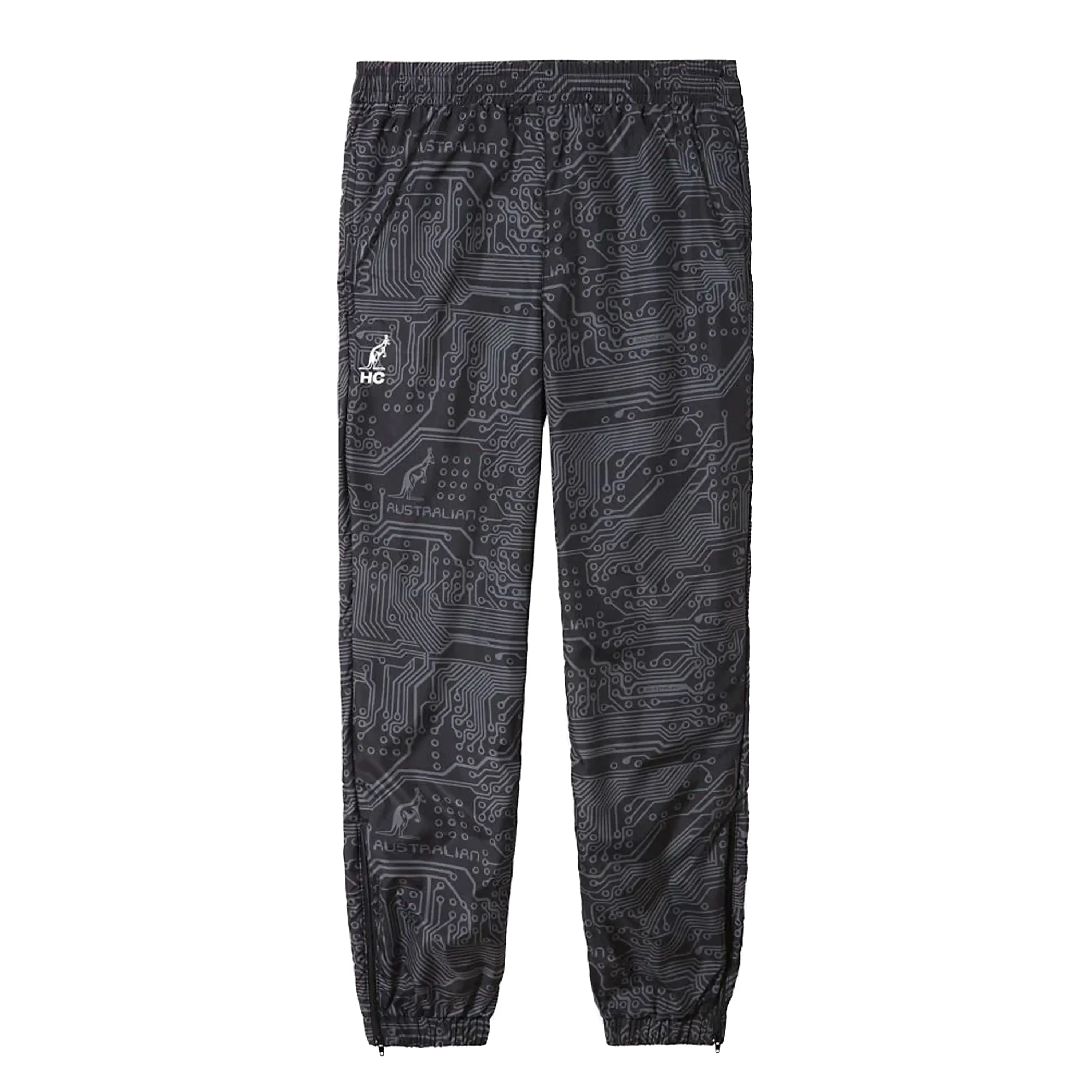 Australian Black Training Pants Techflow