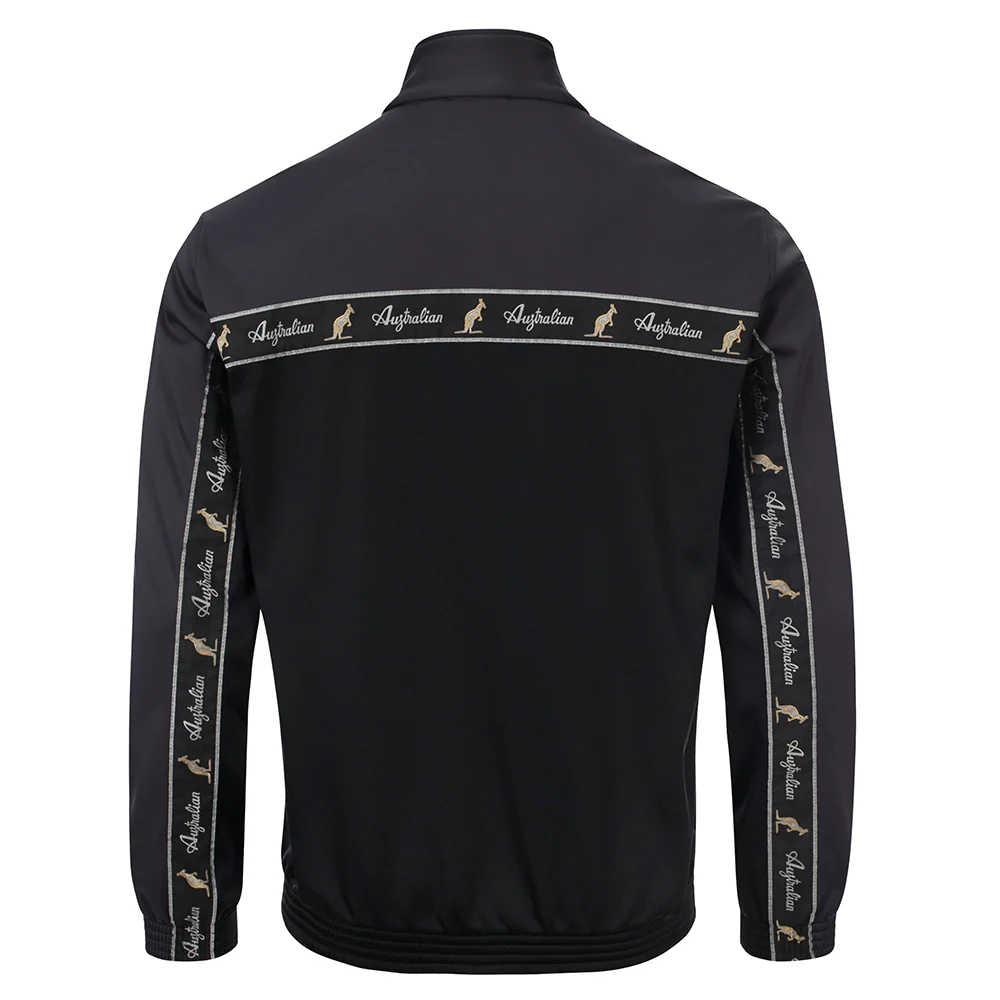 Australian Duo Training Jacket With Taping Black | Antracite - Image 3