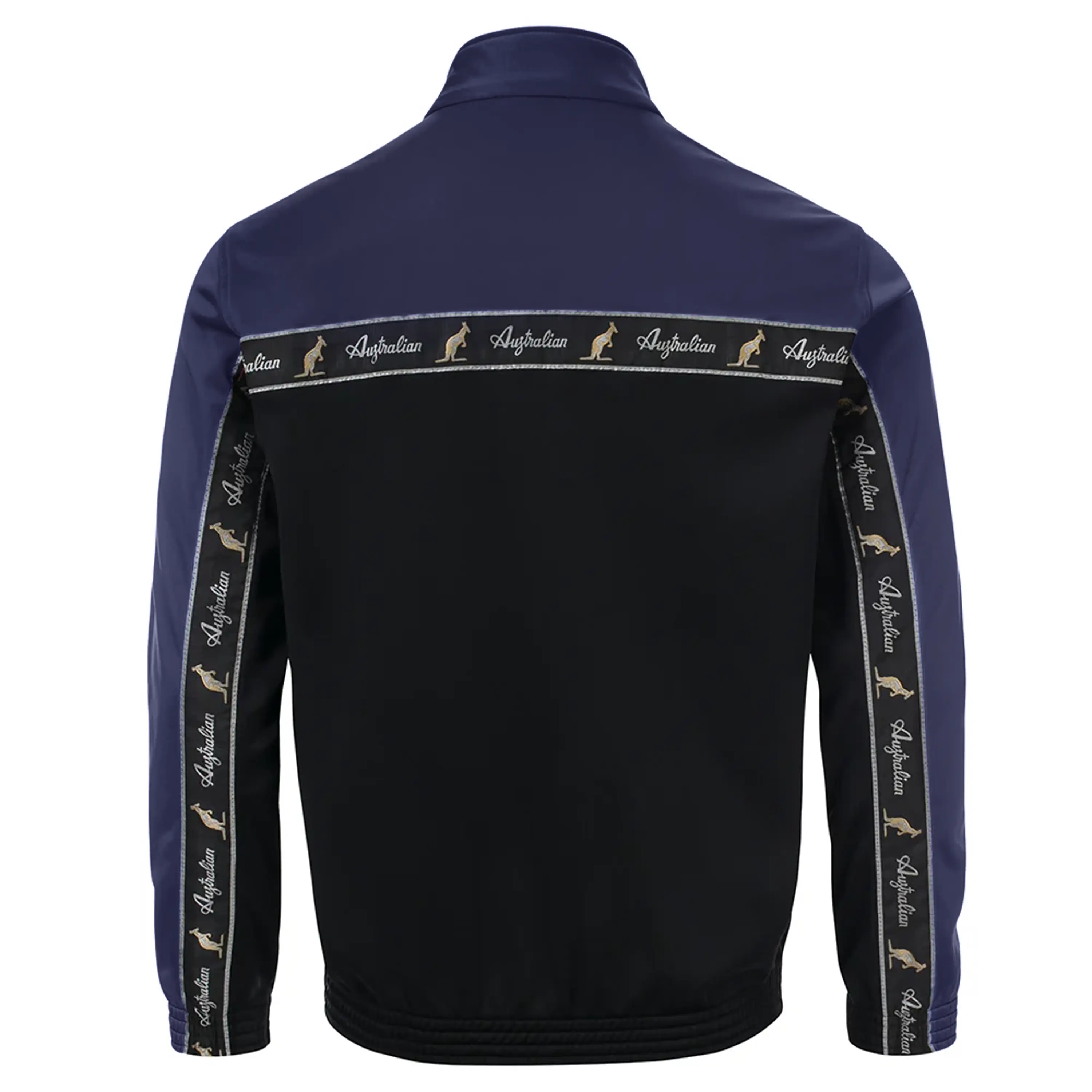 Australian Duo Training Jacket With Taping Black | Cosmo Blue - Image 2