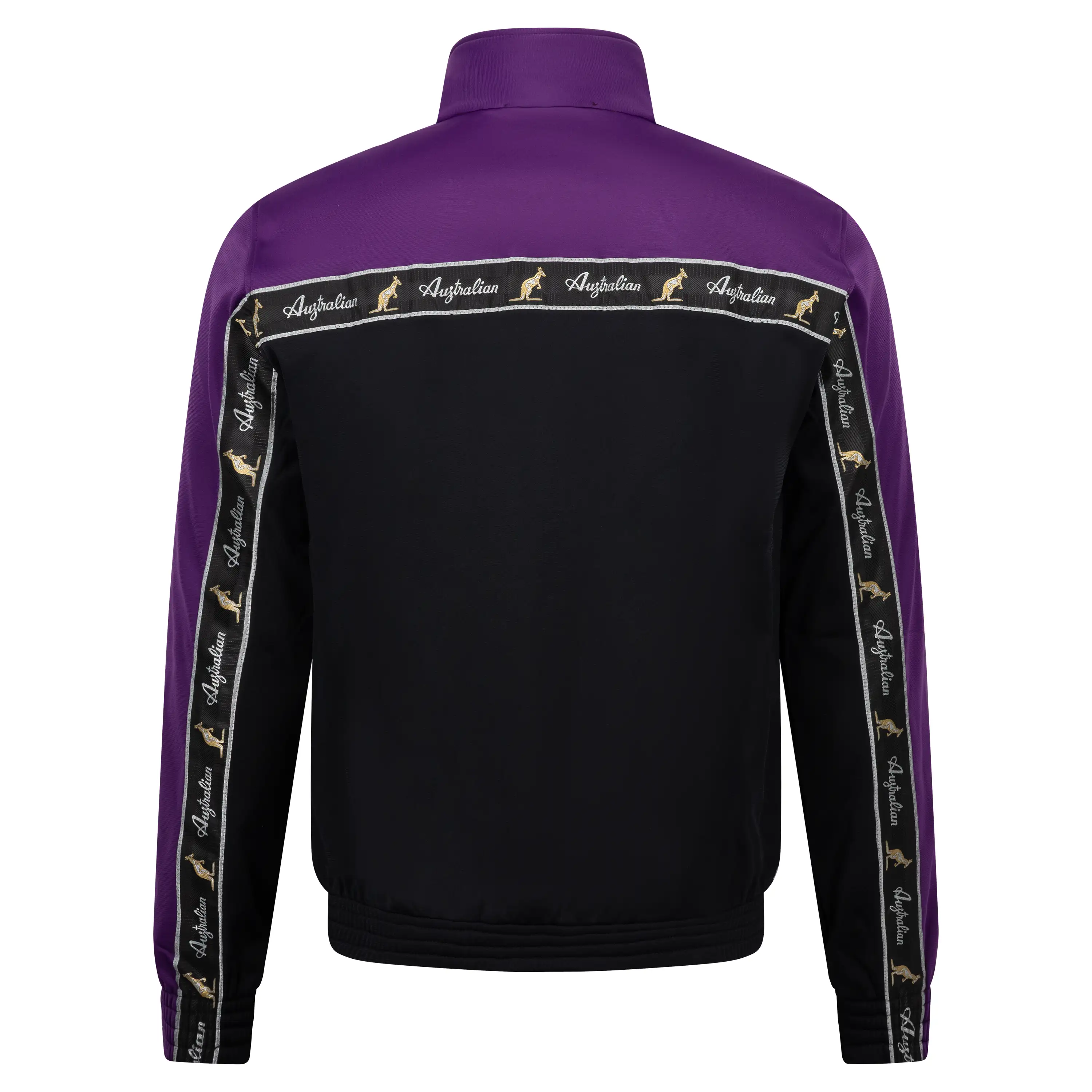 Australian Duo Training Jacket With Taping Black | Purple - Image 3
