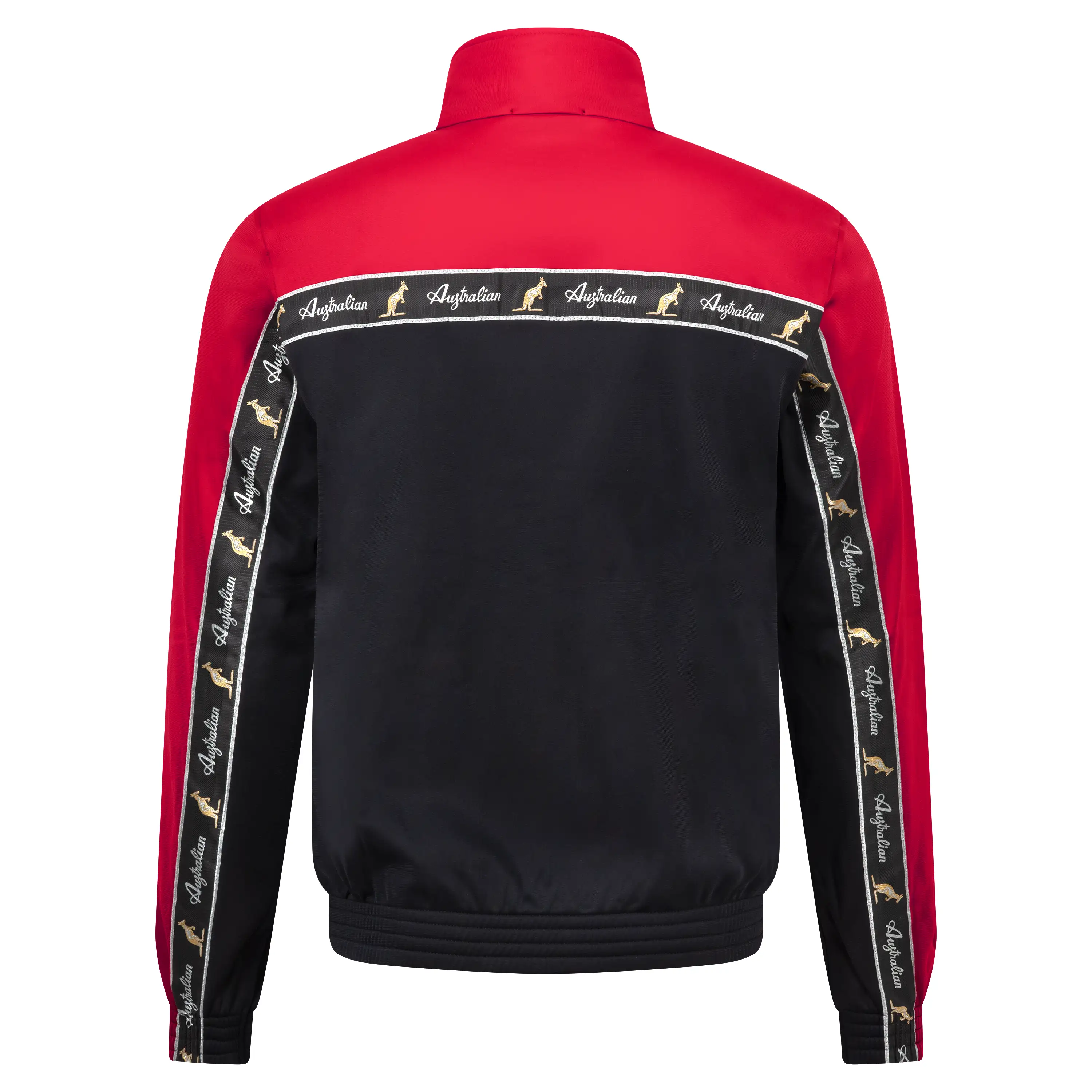 Australian Duo Training Jacket With Taping Black | Red - Image 3
