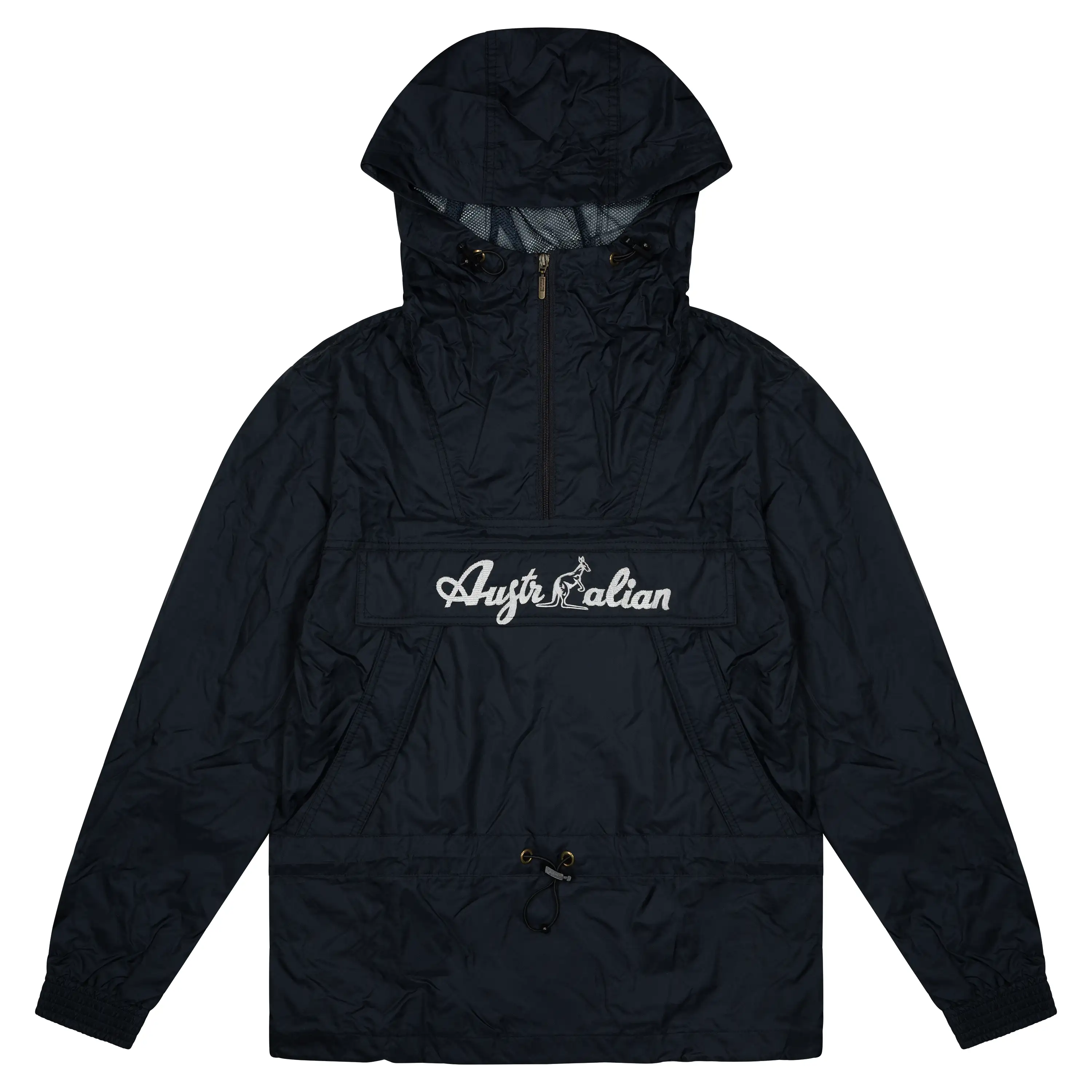 Australian Oldschool Anorak Black / White