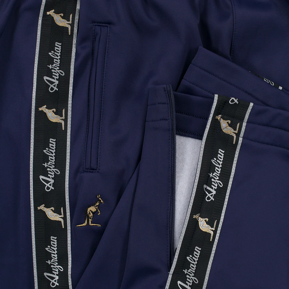 Australian Training Pants with Taping Blue Cosmo - Image 6
