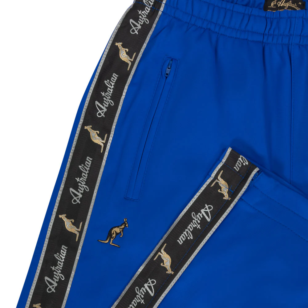 Australian Training Pants with Taping Cornflower Blue - Image 4