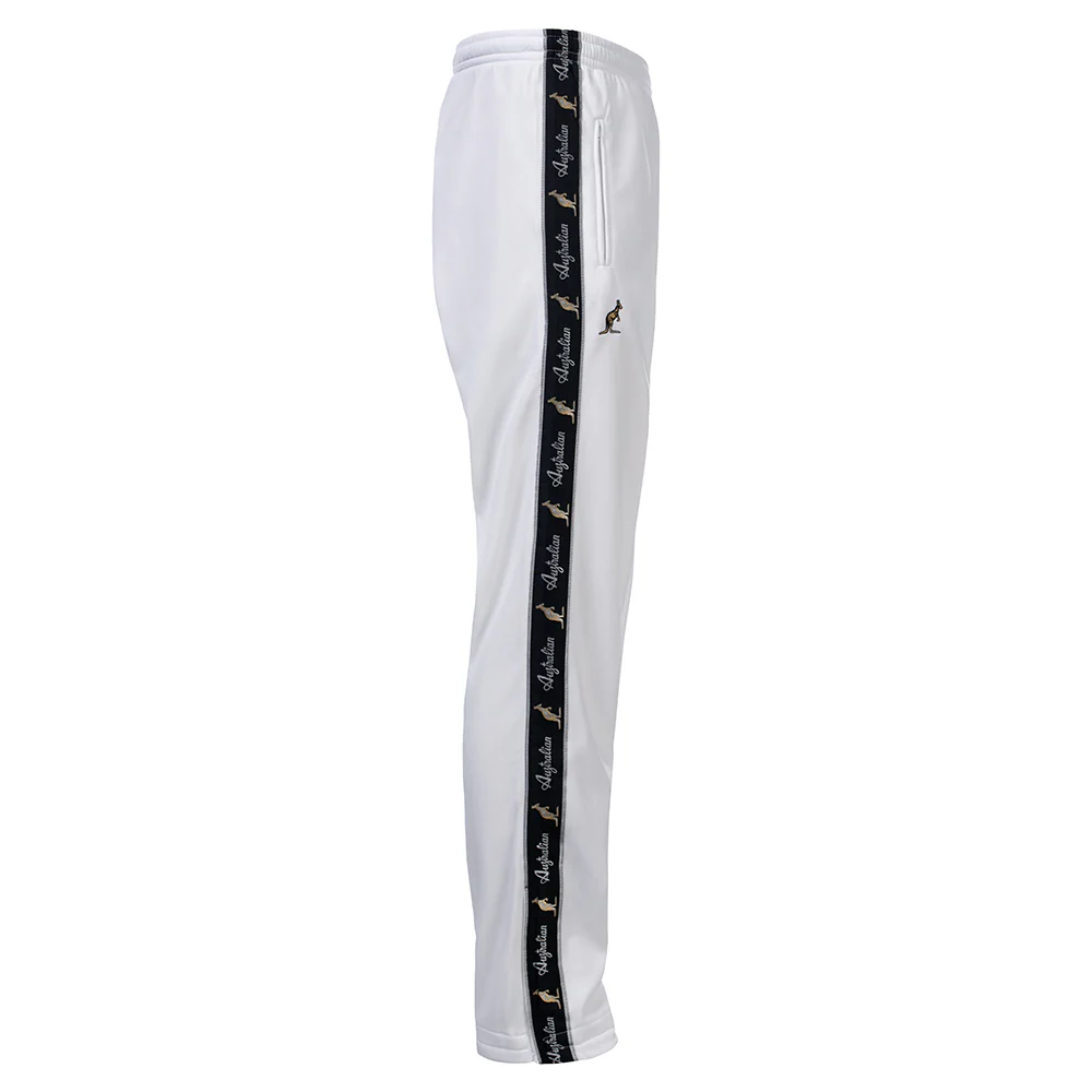 Australian Training Pants with Taping White - Image 3
