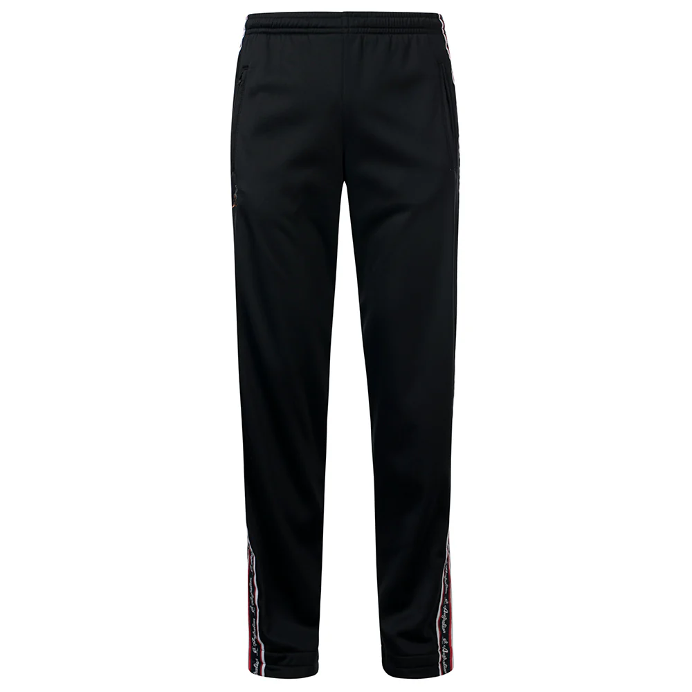 Australian Training Pants with Tri-Color Taping Black