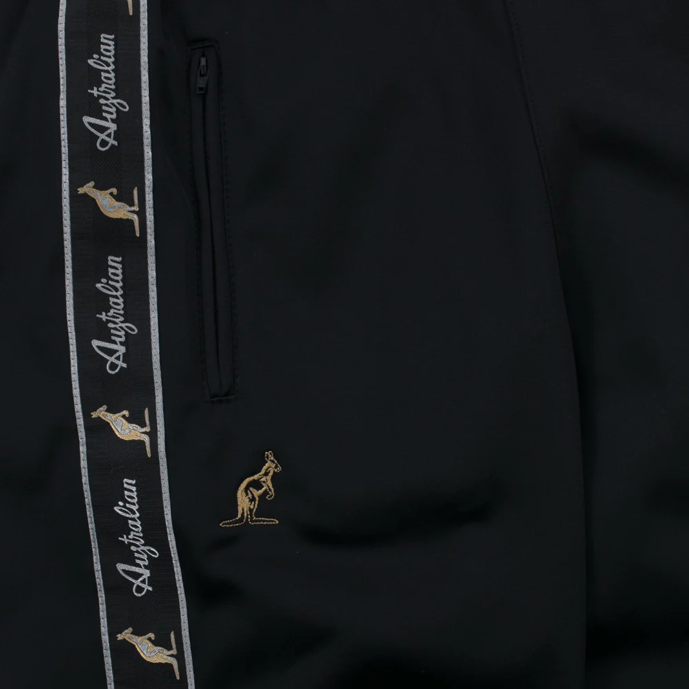 Australian Training Shorts with Taping Black - Image 4