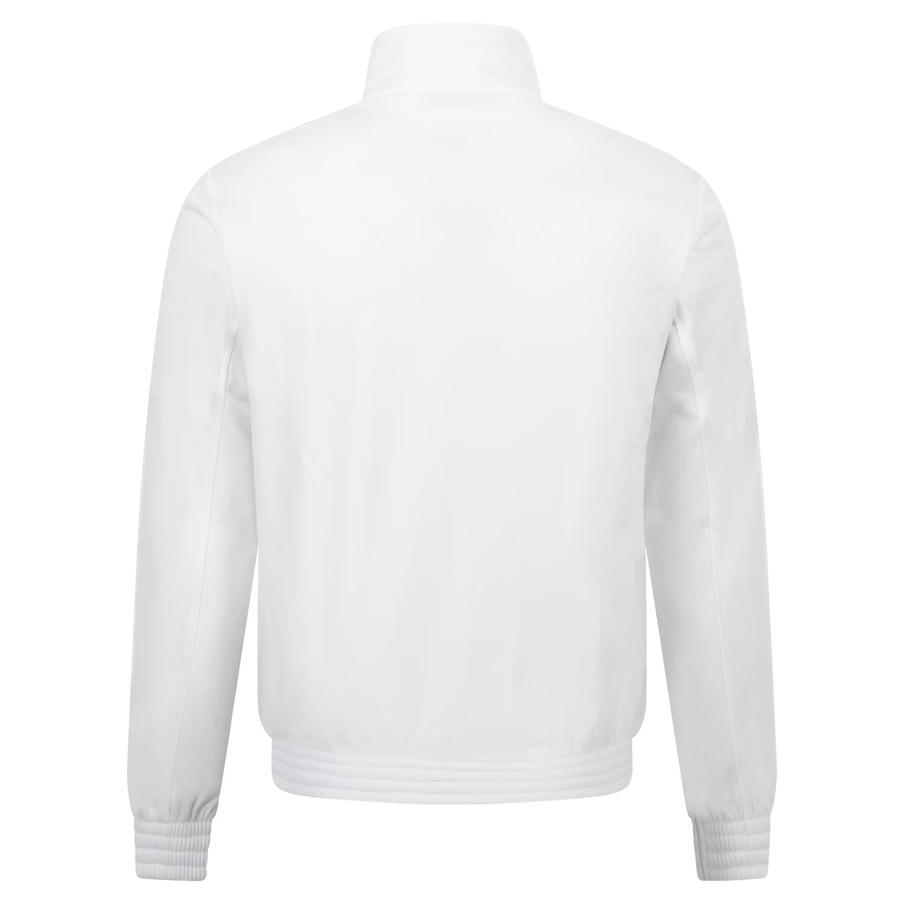 Australian Uni Training Jacket With Black Taping White - Image 4