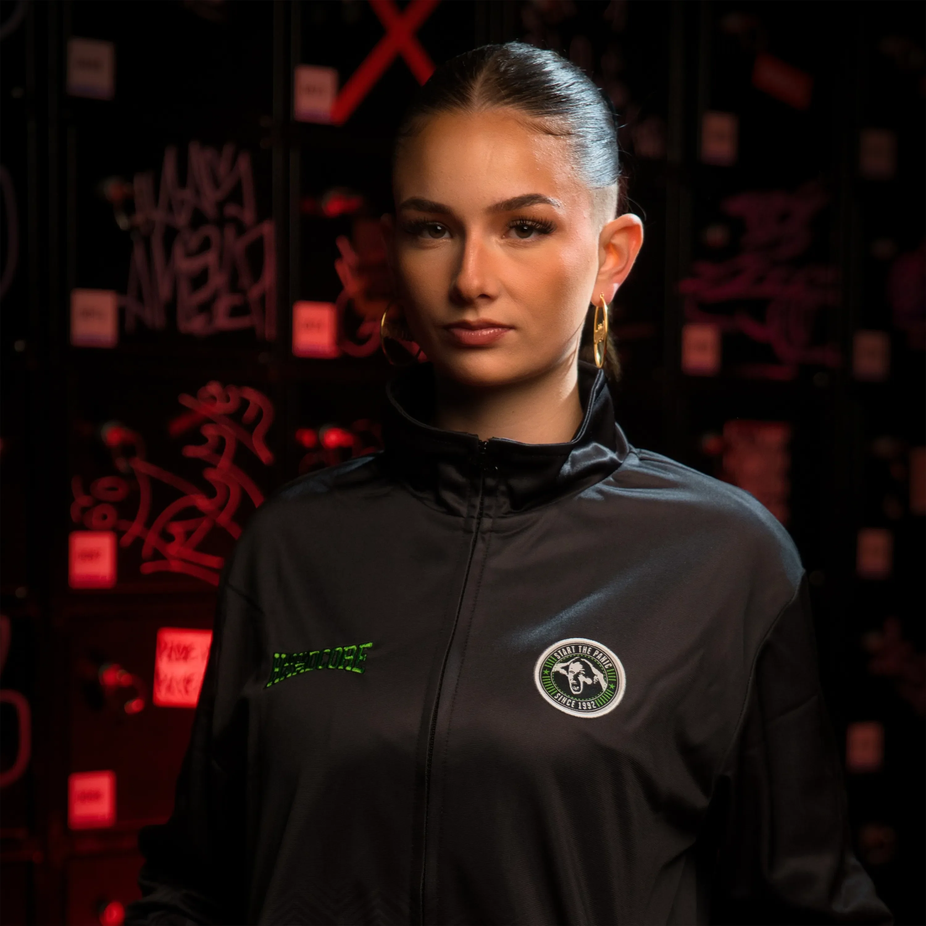 DJ Panic Early Rave Addict Training Jacket - Image 4