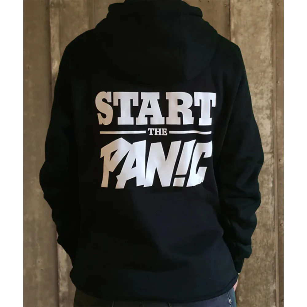 DJ Panic Hoodie Start The Panic Black - Image 3