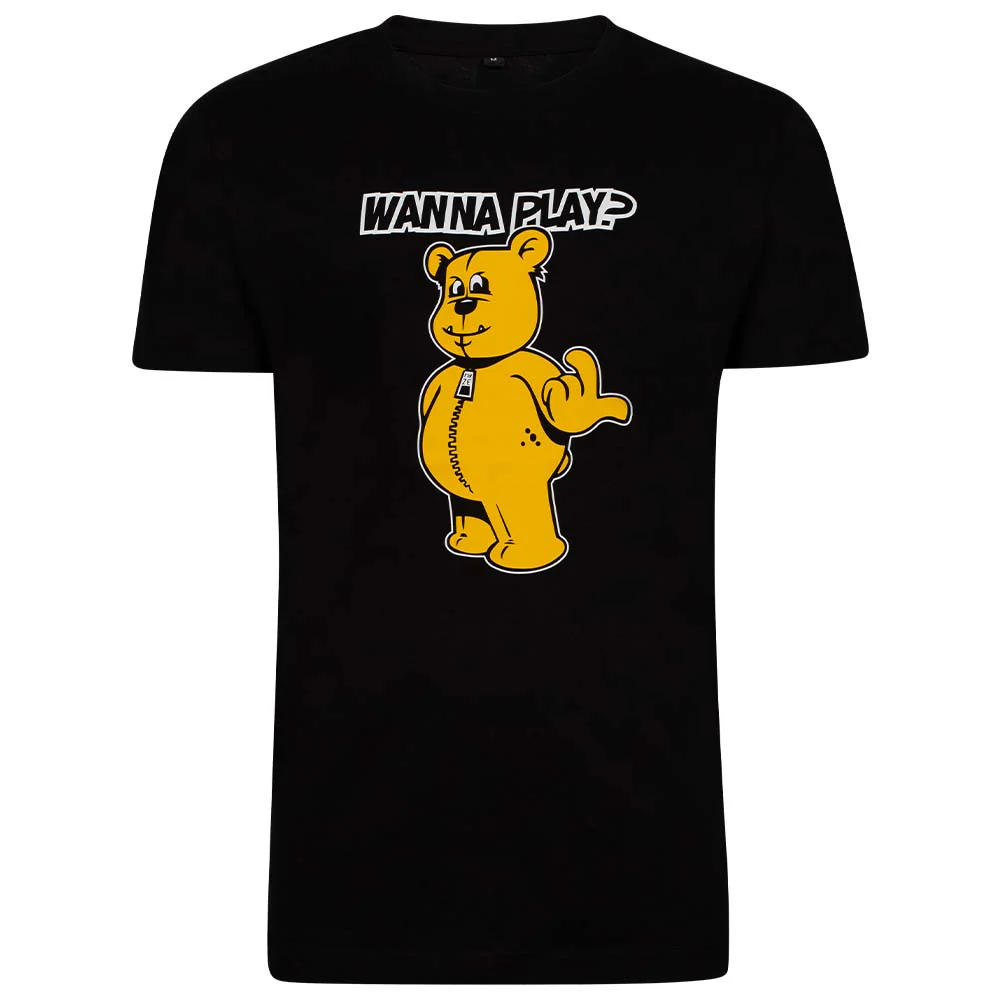 DJ Paul Elstak T-shirt Forze Wanna Play? Black