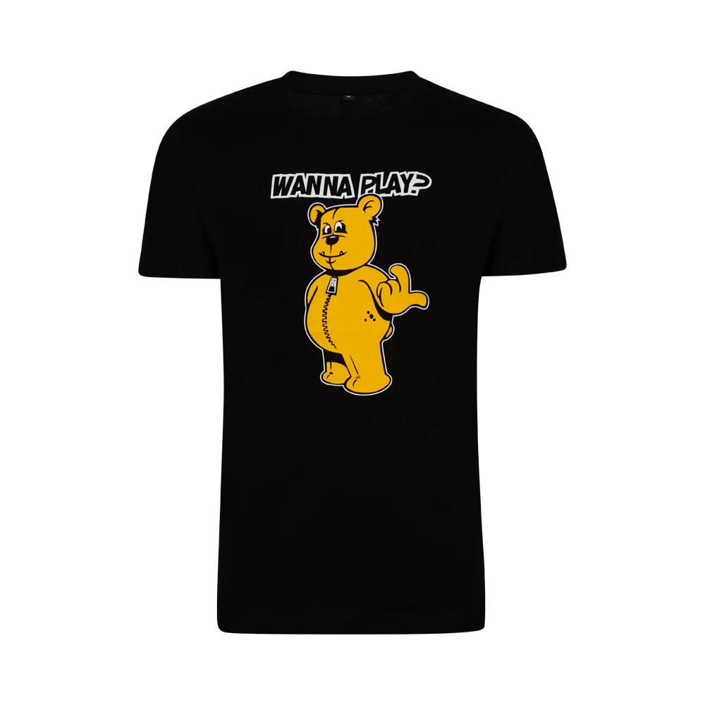 DJ Paul Elstak T-shirt Forze Wanna Play? Black - Image 5