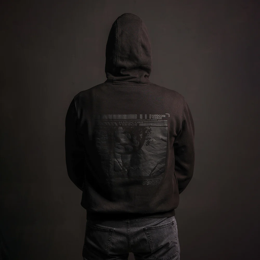 Drokz Hoodie Black on Black - Image 3