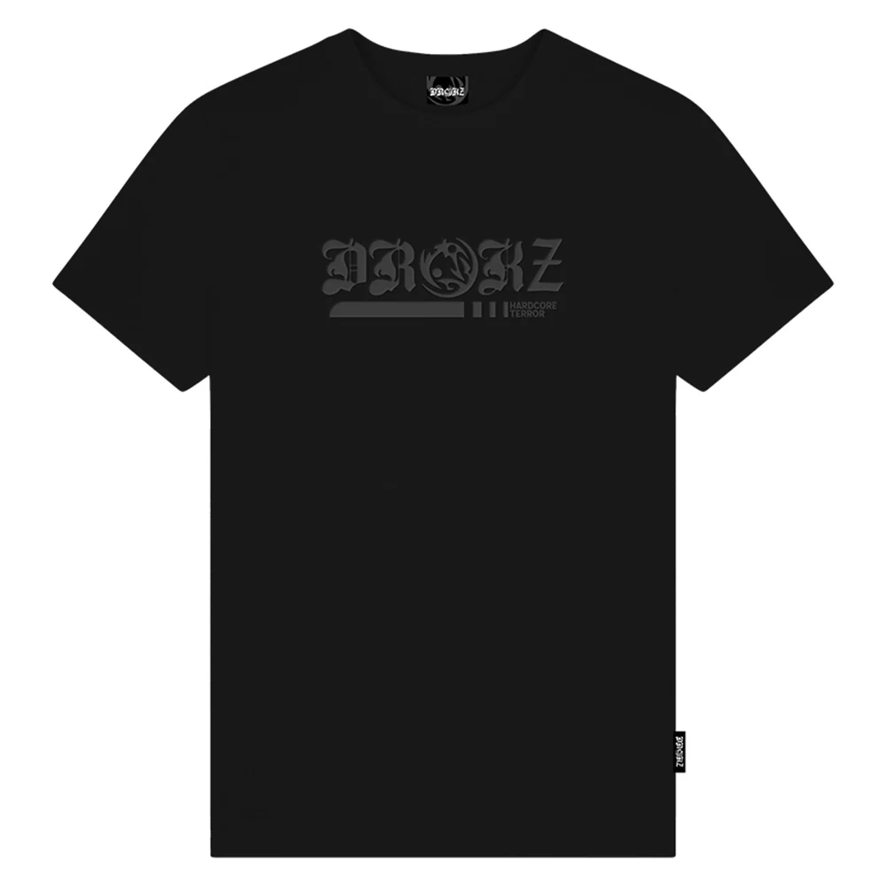 Drokz T-Shirt Black on Black - Image 2