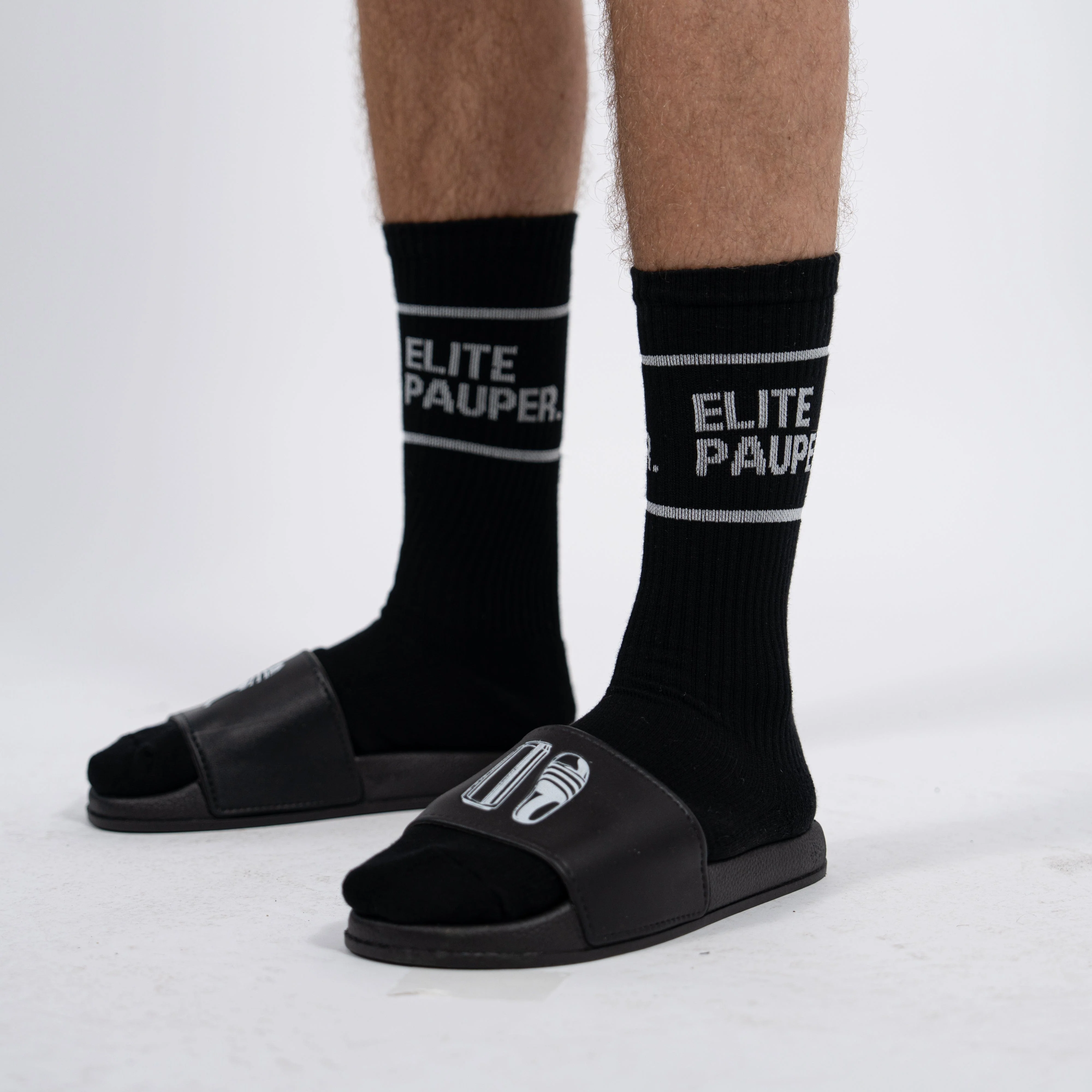 Elitepauper - beer & slipper slippers - Black - Image 4
