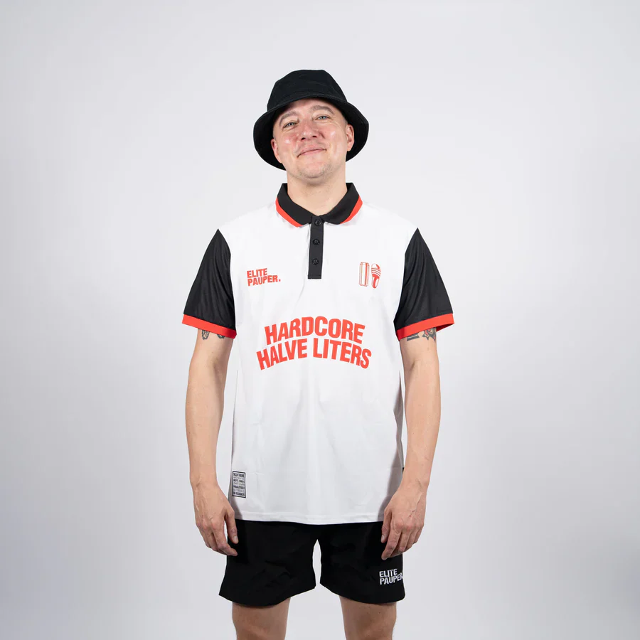 Elitepauper Soccershirt: HHH - white/black/red - Image 2