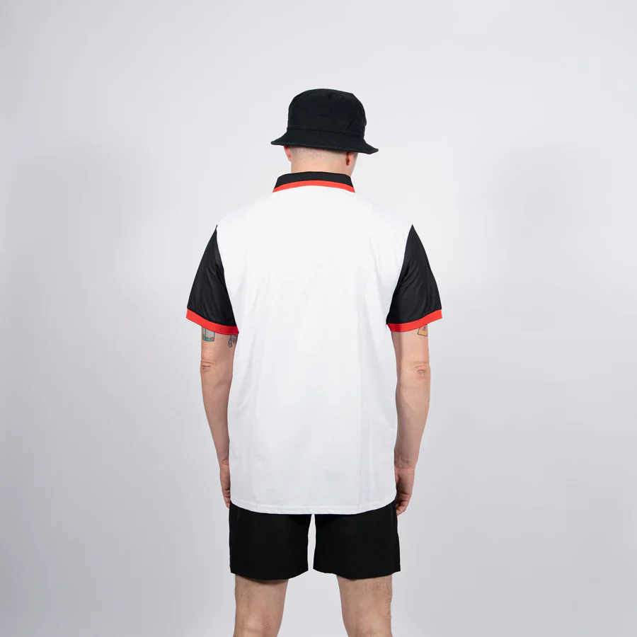 Elitepauper Soccershirt: HHH - white/black/red - Image 5