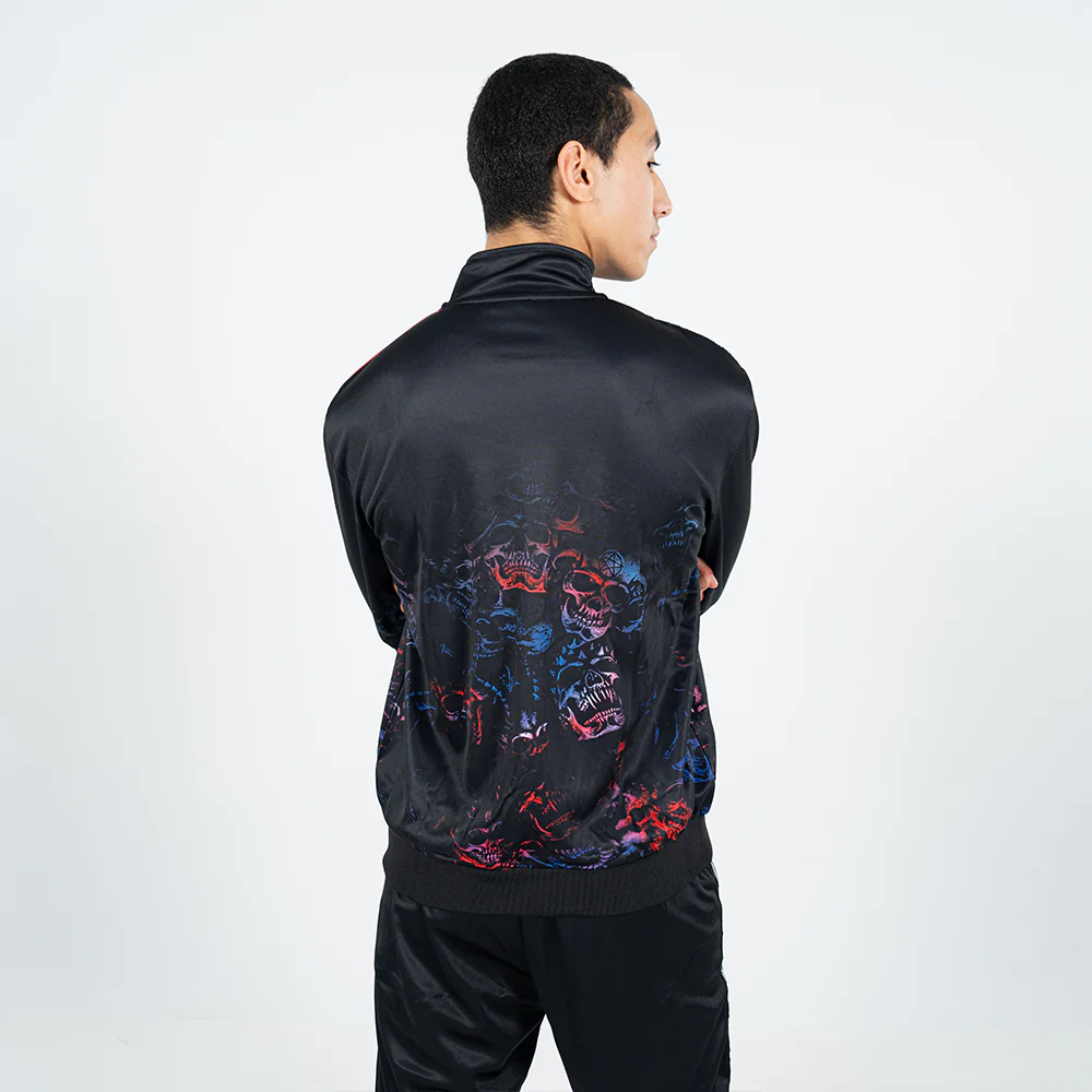 Frenchcore Training Jacket Faded Skulls - Image 4