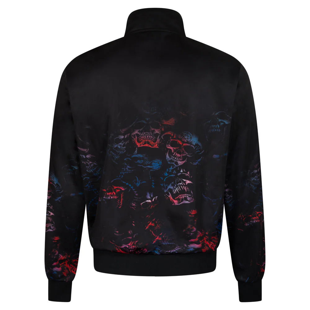Frenchcore Training Jacket Faded Skulls - Image 8