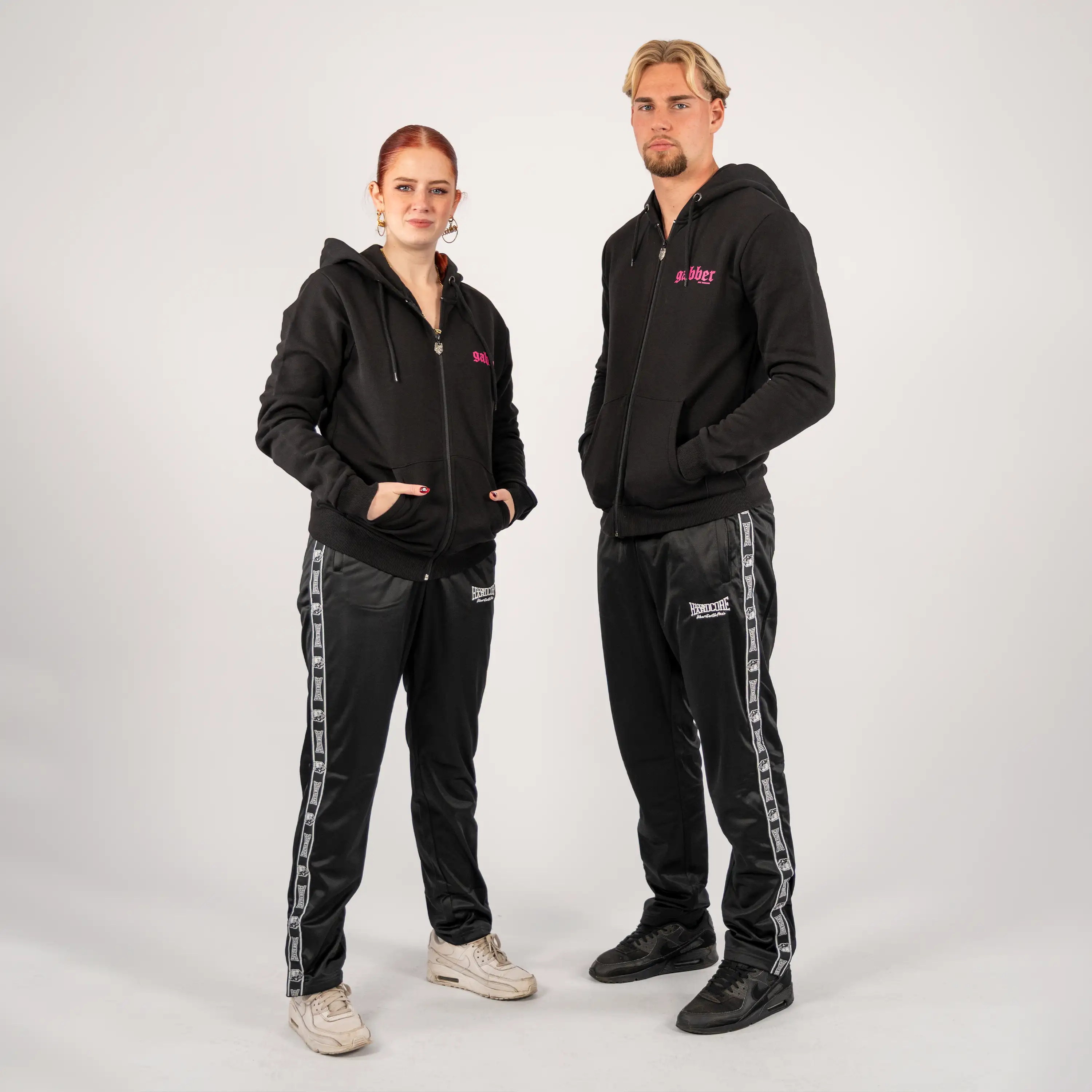 Gabber Hooded Zipper Pink - Image 3