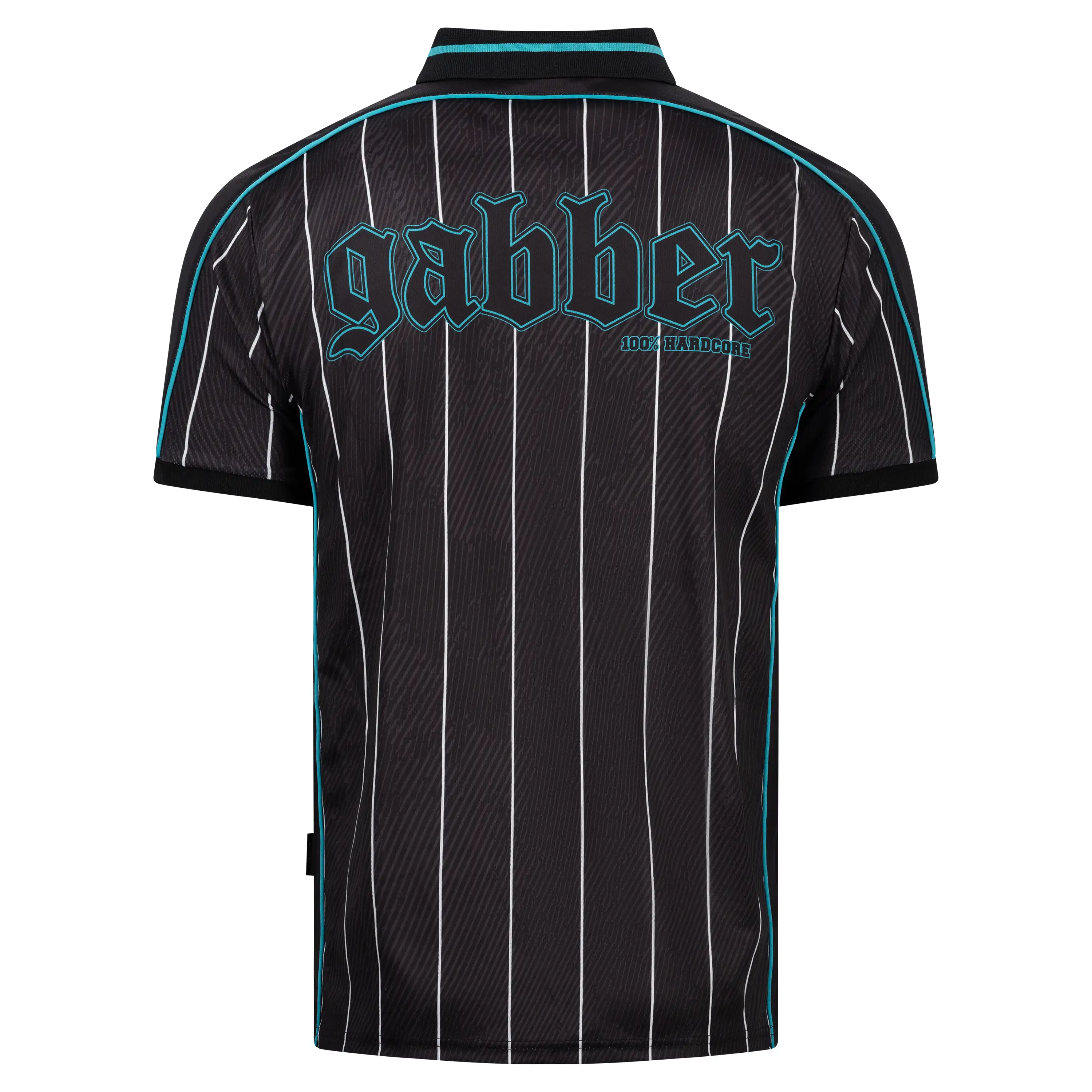Gabber Soccershirt Striped Turquoise - Image 8