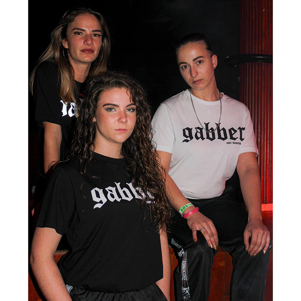 Gabber T-Shirt Essential Black - Image 3