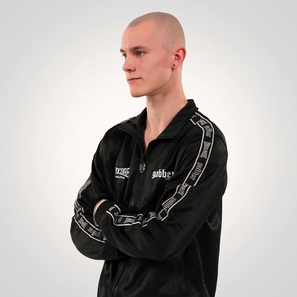 Gabber Training Jacket Black - Image 4