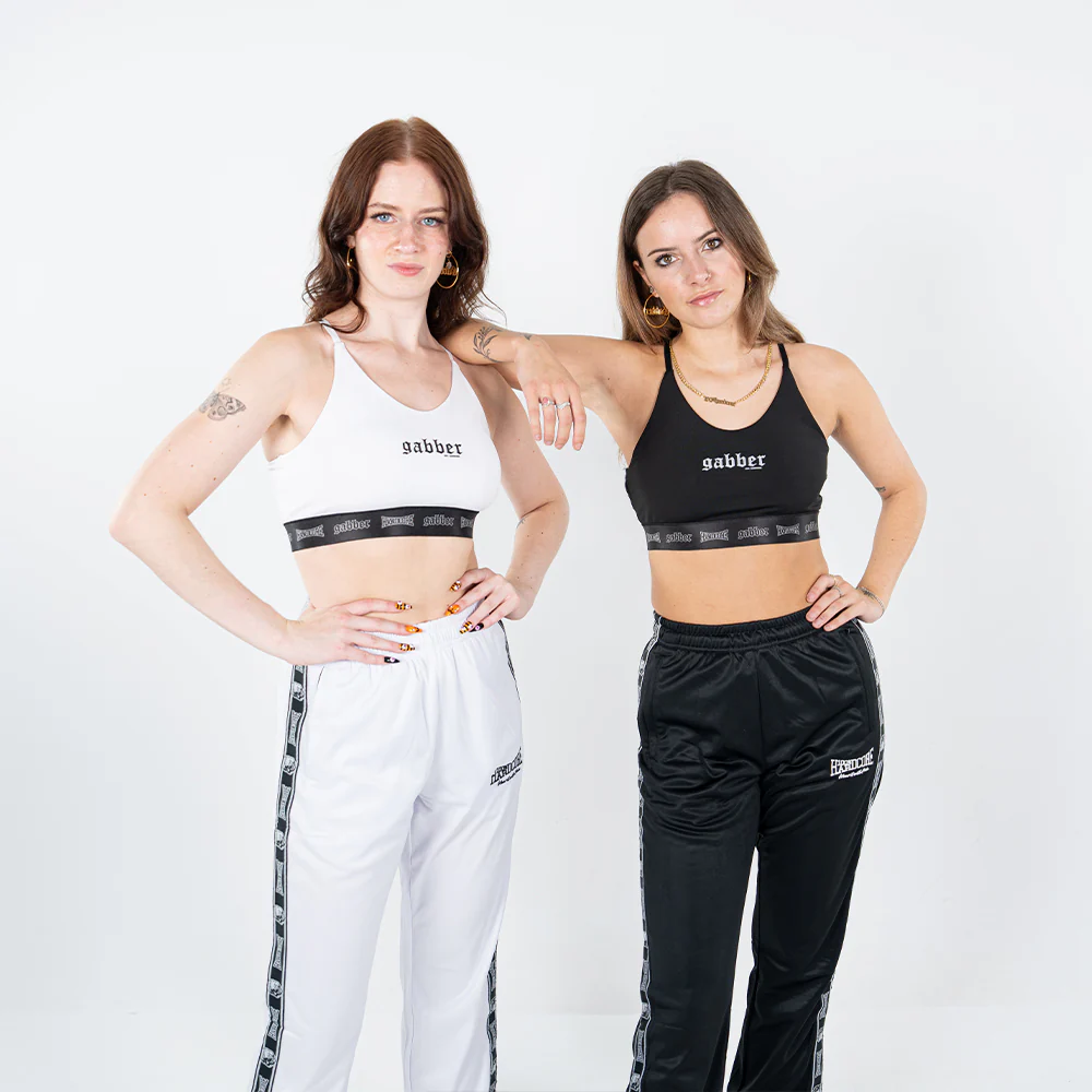 Gabber Women Sport Top Taping Black - Image 4